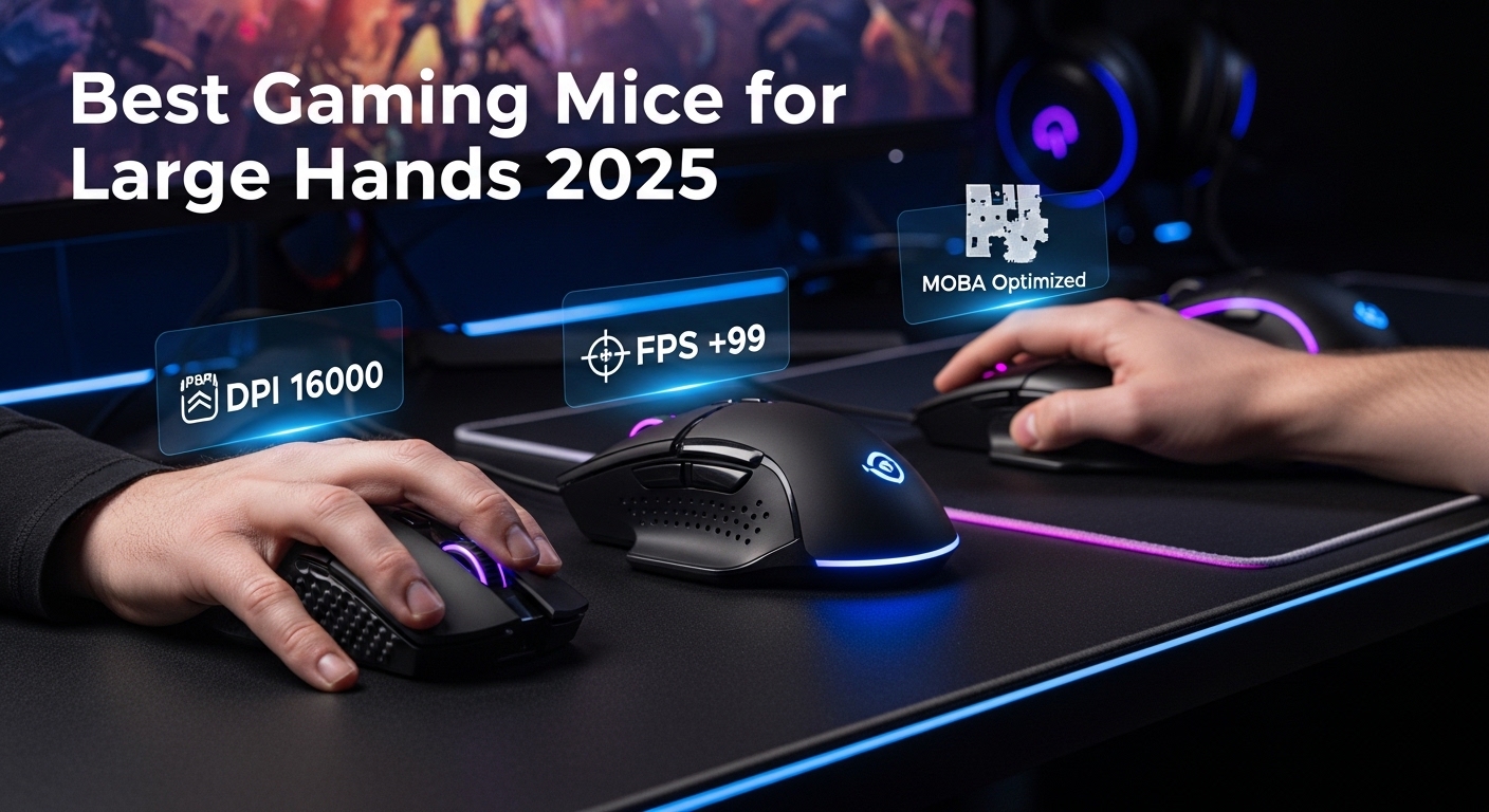 Best Gaming Mice for Large Hands