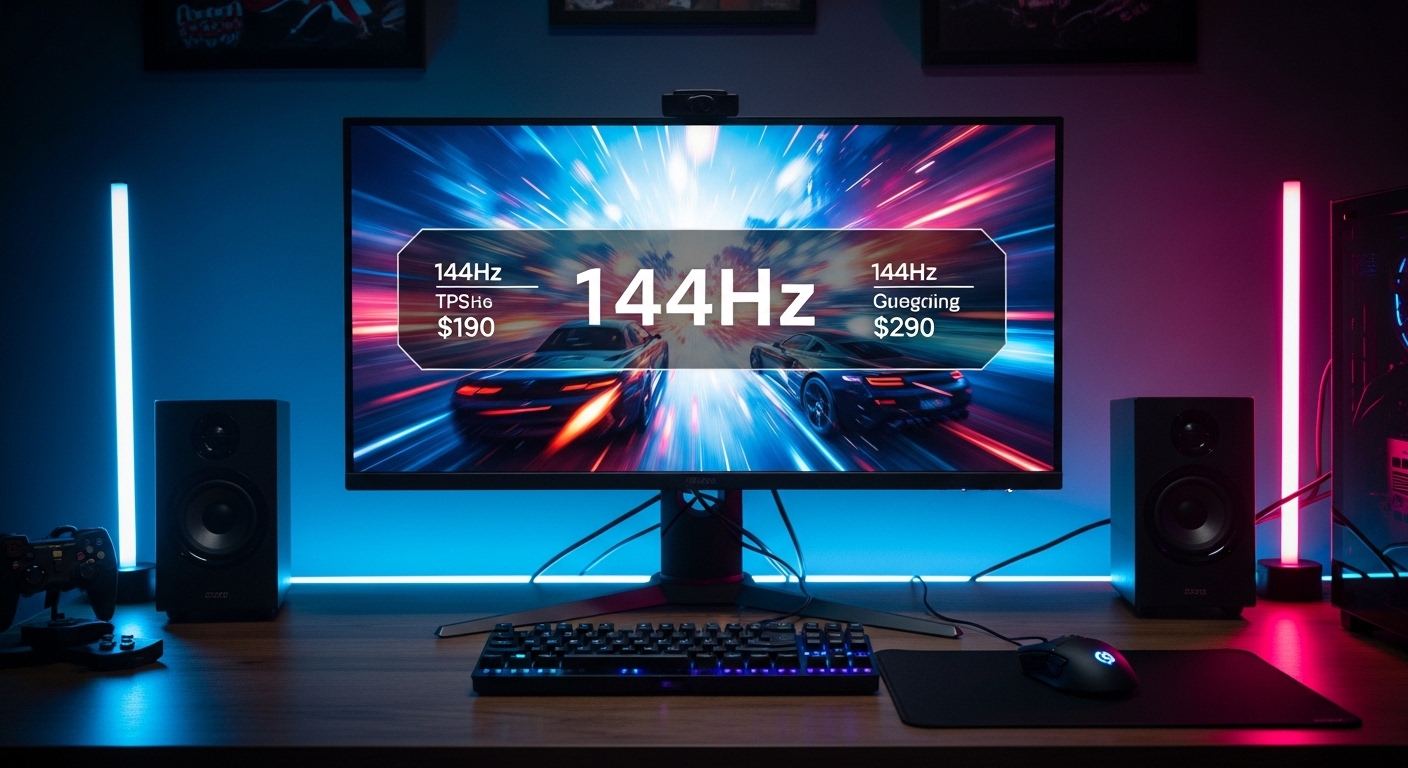 Best Gaming Monitors 144Hz Under $300