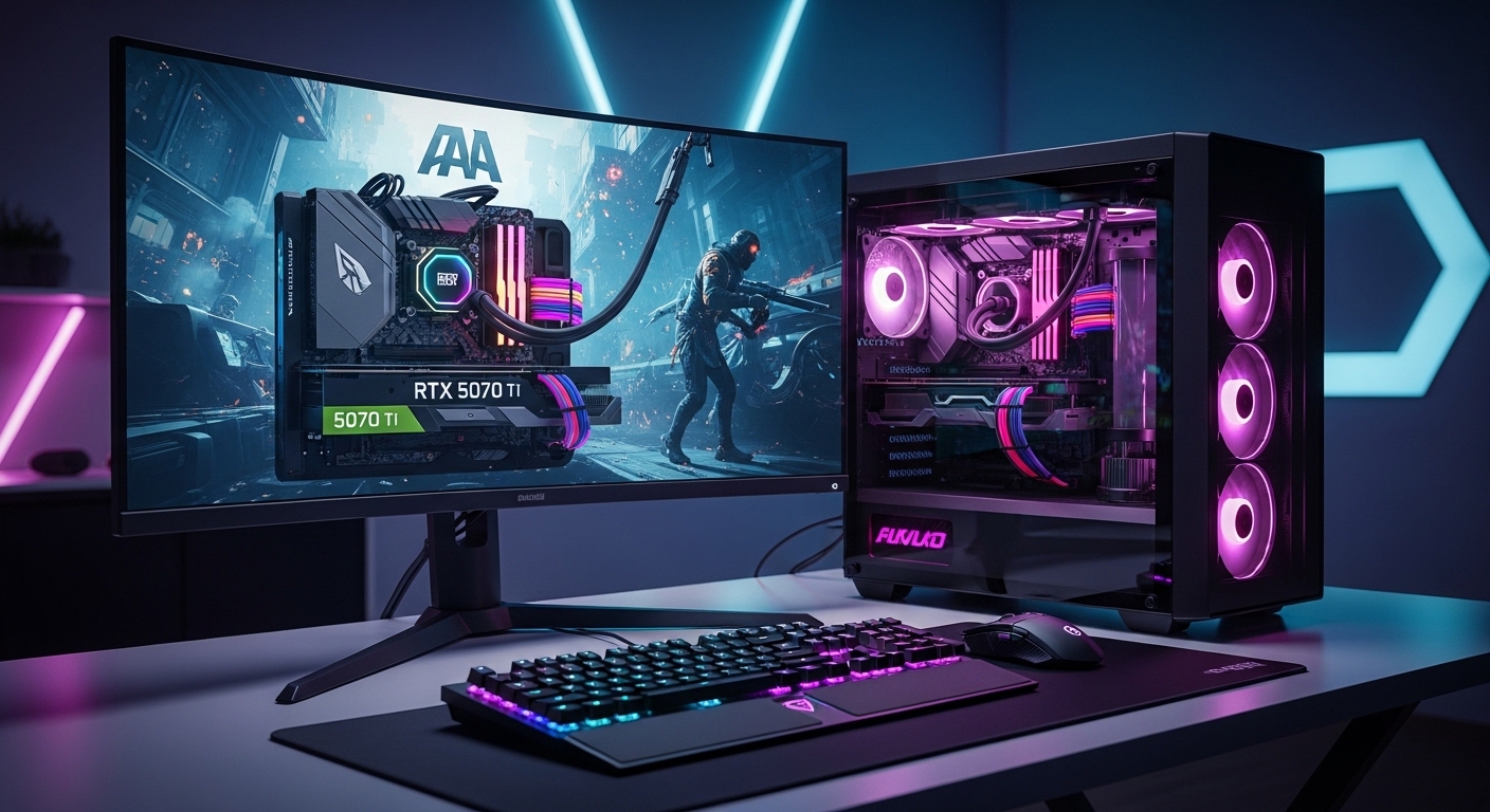 Best Gaming PCs with RTX 5070 Ti