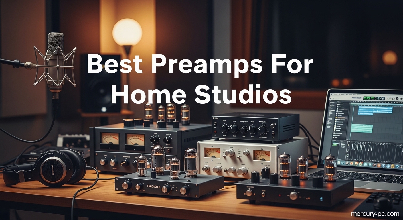 Best Preamps for Home Studios