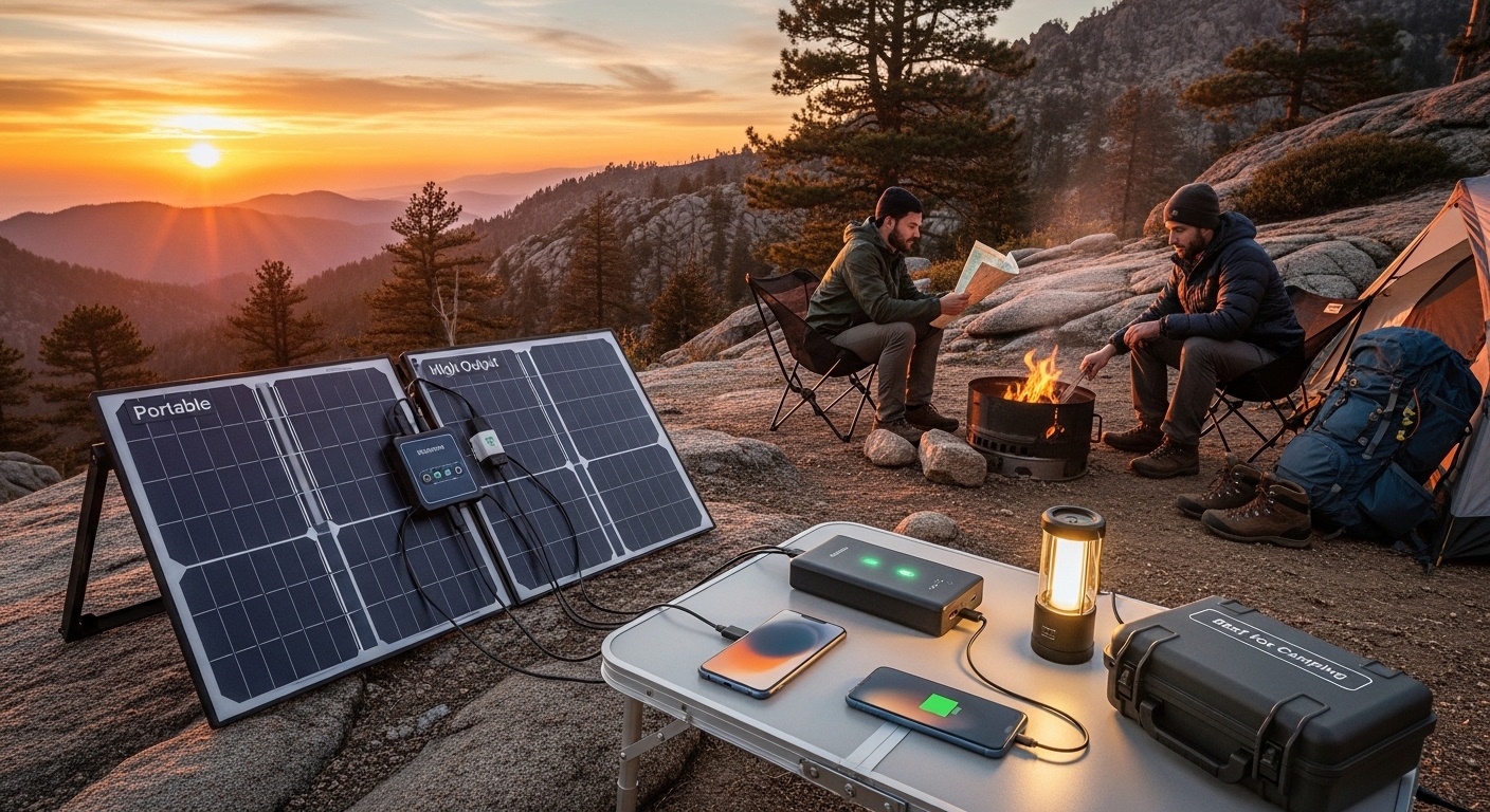Best Solar Panels for Camping in