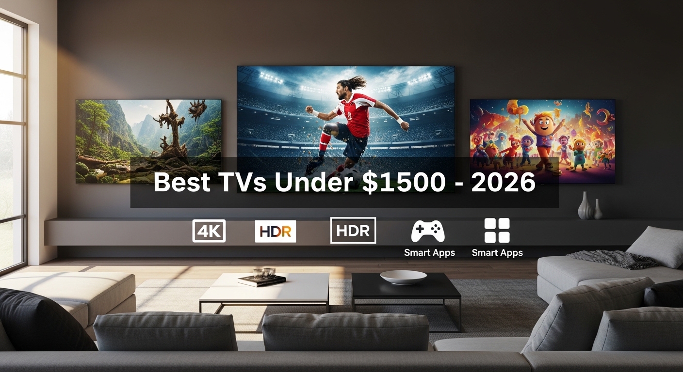 Best TVs Under $1500