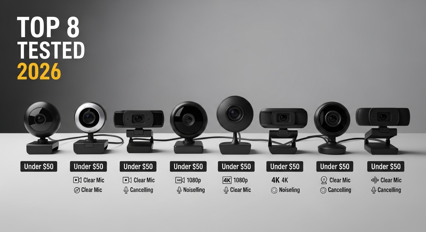 Best Webcams Under $50