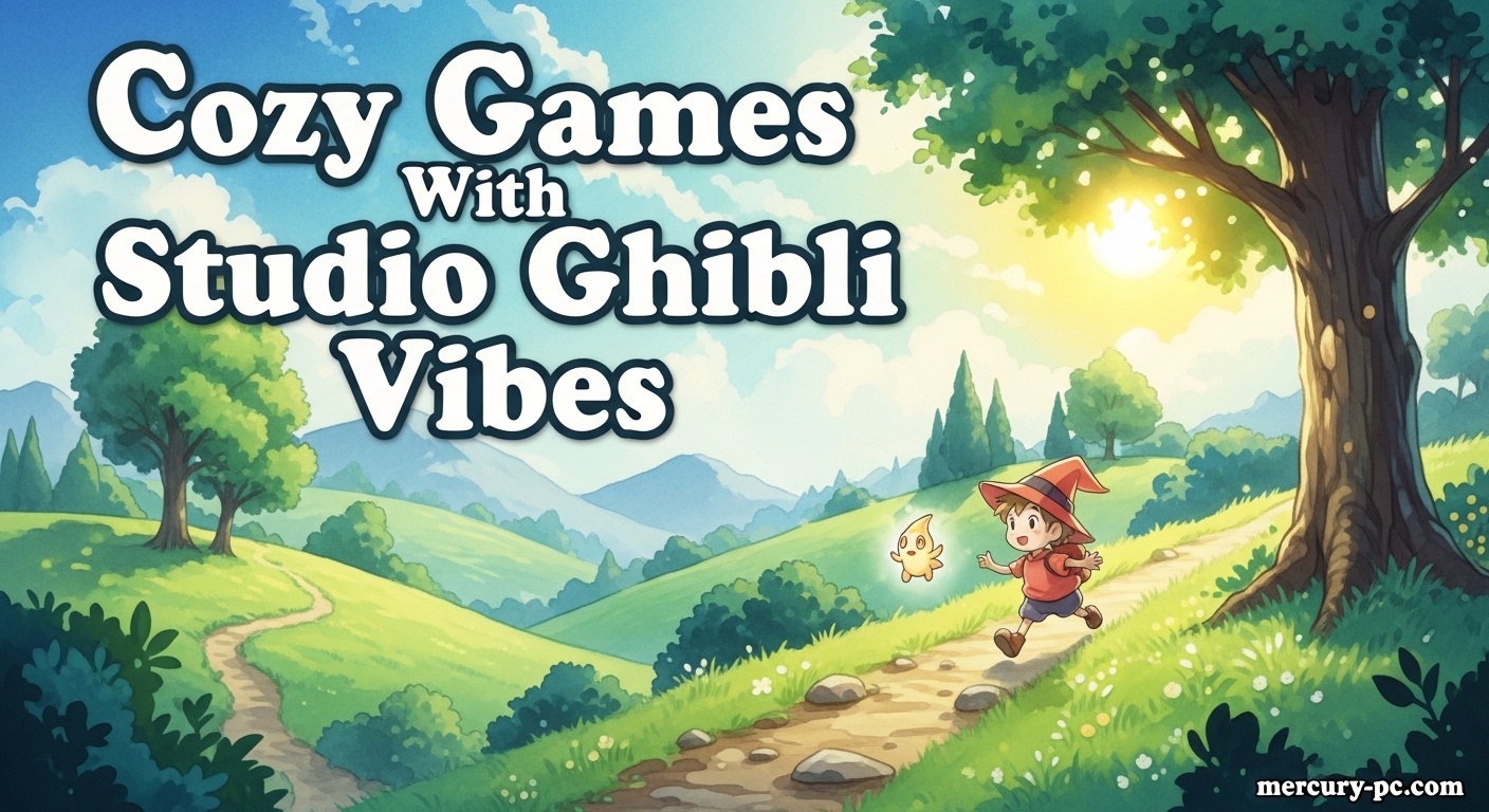 Cozy Games Like Studio Ghibli
