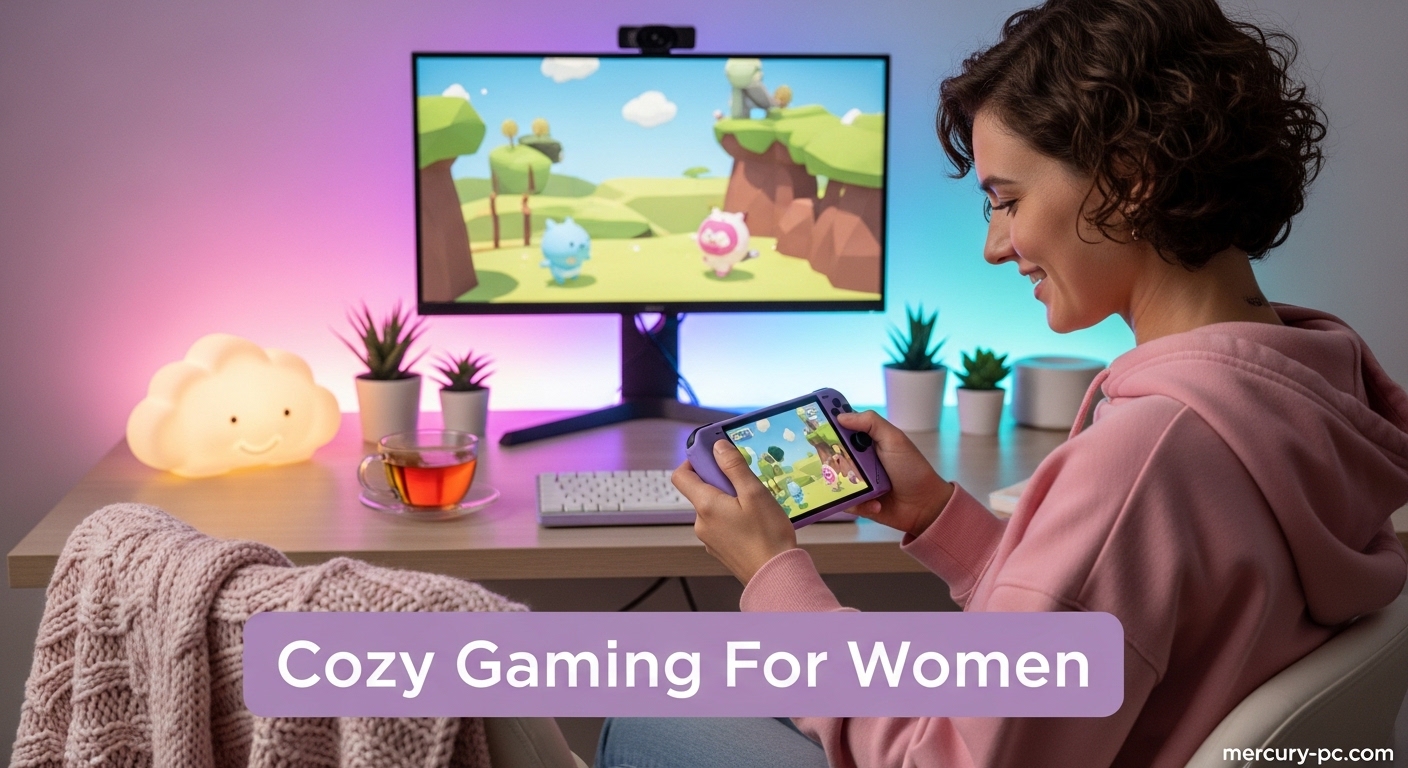 Cozy Gaming Is A Gentle Way For Women