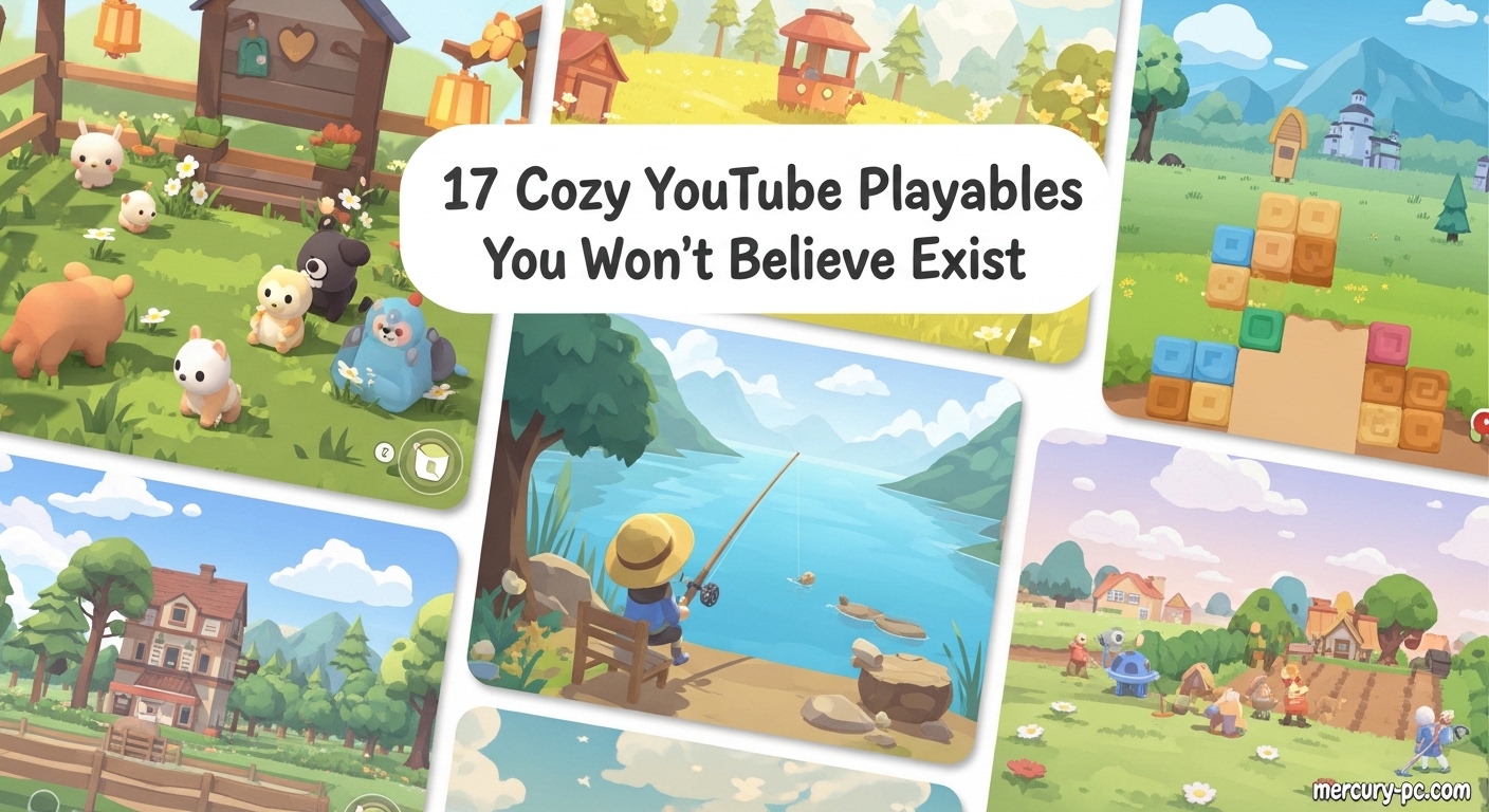 Cozy Playables On YouTube You Can Enjoy