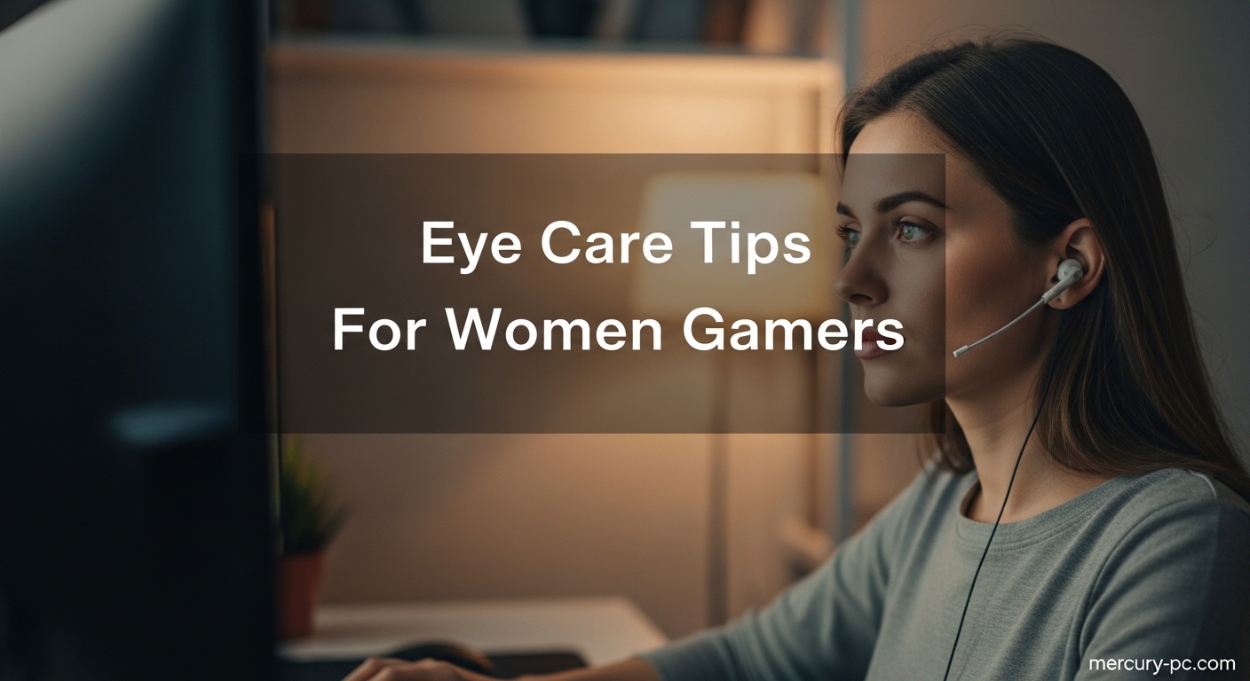 Eye Care Tips For Women Gamers