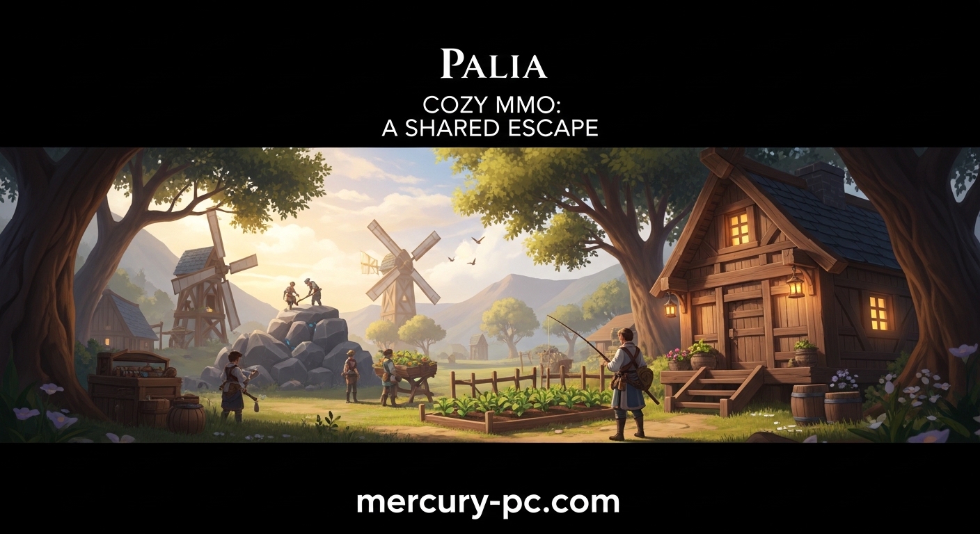 Palia Cozy MMO Gameplay