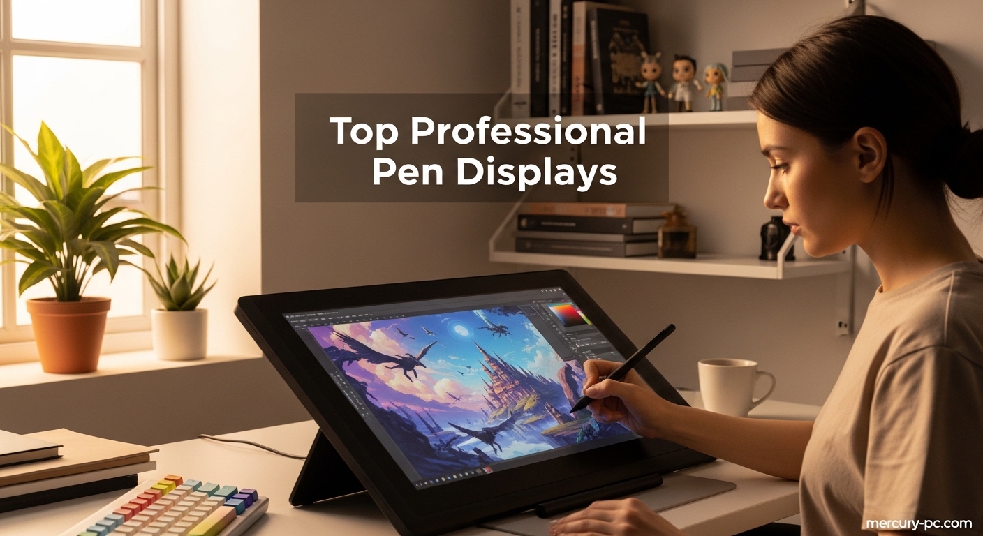 professional pen displays drawing tablets