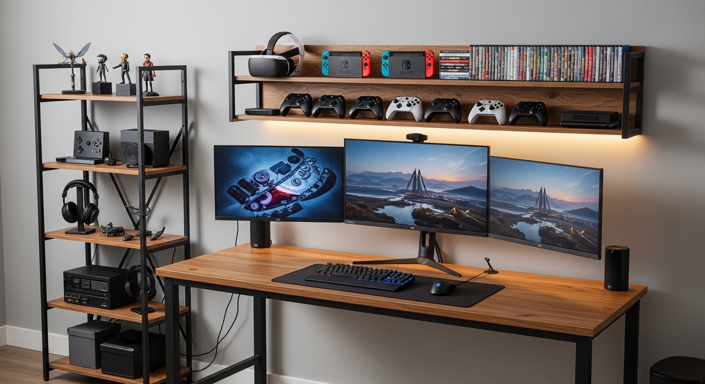 Best Gaming Desk Shelves