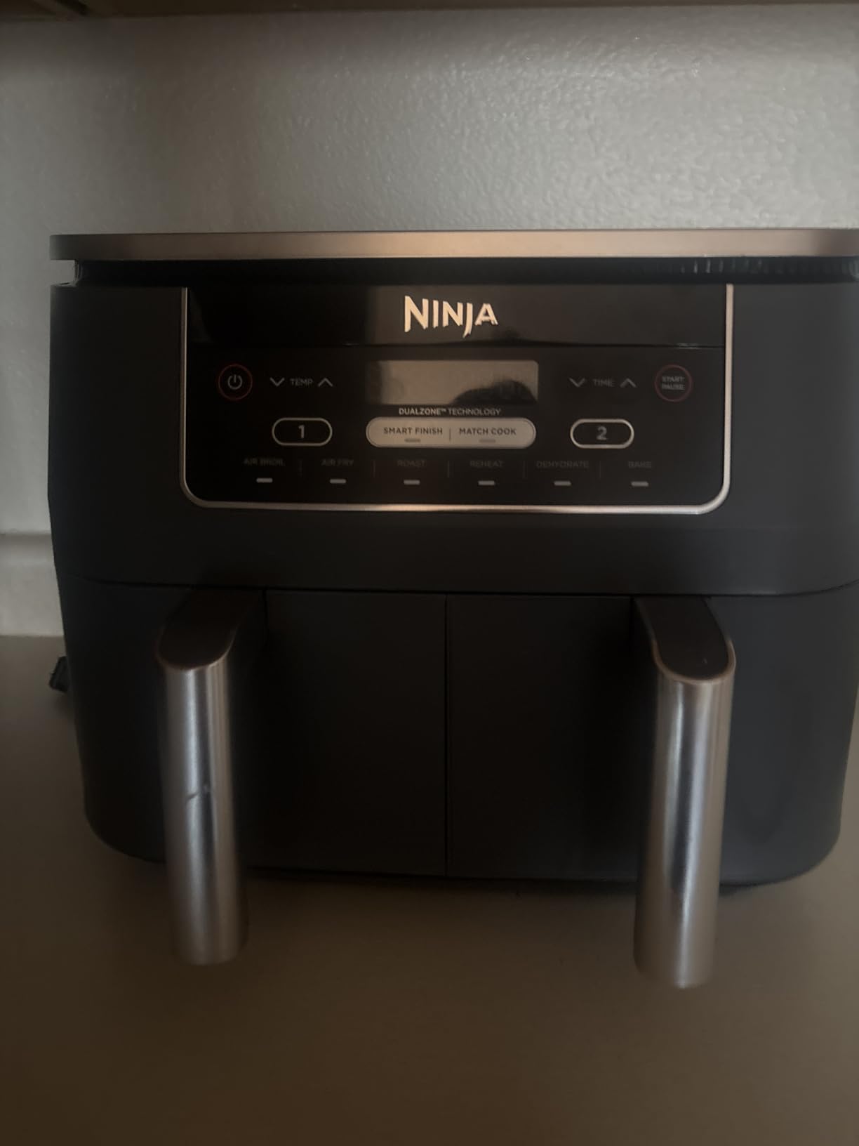 Ninja DZ201 Foodi 8 Quart 6-in-1 DualZone 2-Basket Air Fryer with 2 Independent Frying Baskets, Match Cook & Smart Finish customer photo 1