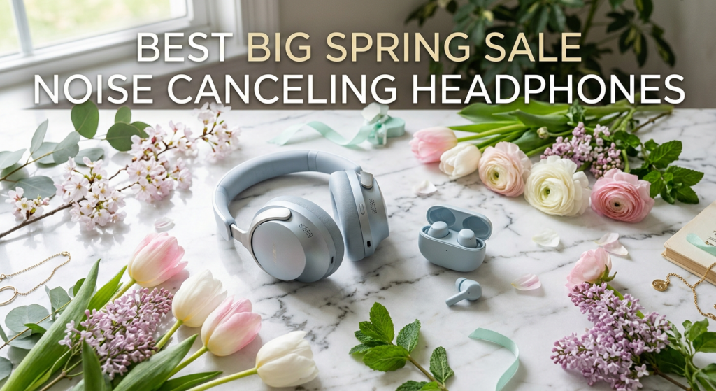 Best Big Spring Sale Noise Canceling Headphones Deals on Amazon