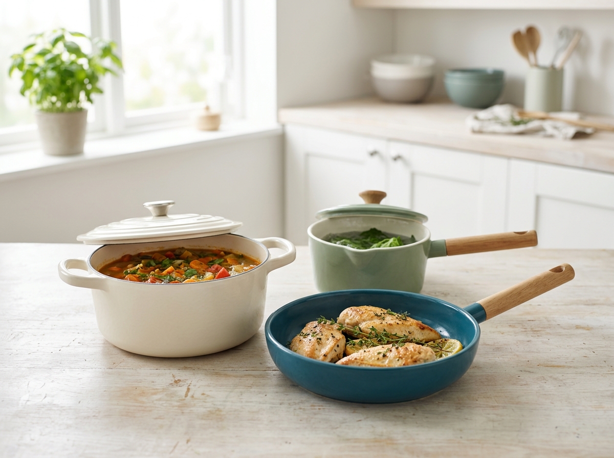 Best Non-Toxic PFAS-Free Ceramic Cookwares