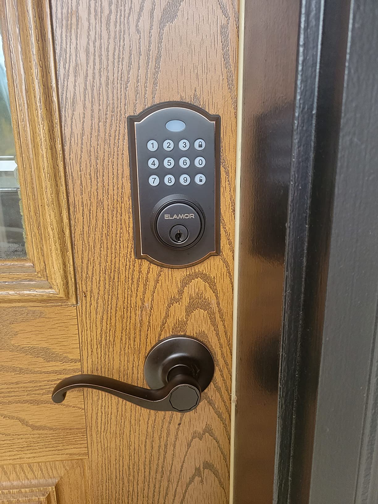 Design House Scroll Passage Hall and Closet Door Lever, Polished Brass, 6.375 in x 1.88 in x 2.625 in, 783035 customer photo 2