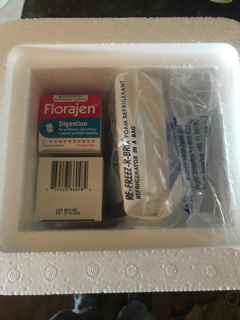 Florajen3 Digestion High Potency Refrigerated Probiotics | Restores Balance in Digestive System | for Antibiotic Side Effects | 60 Capsules customer photo 1