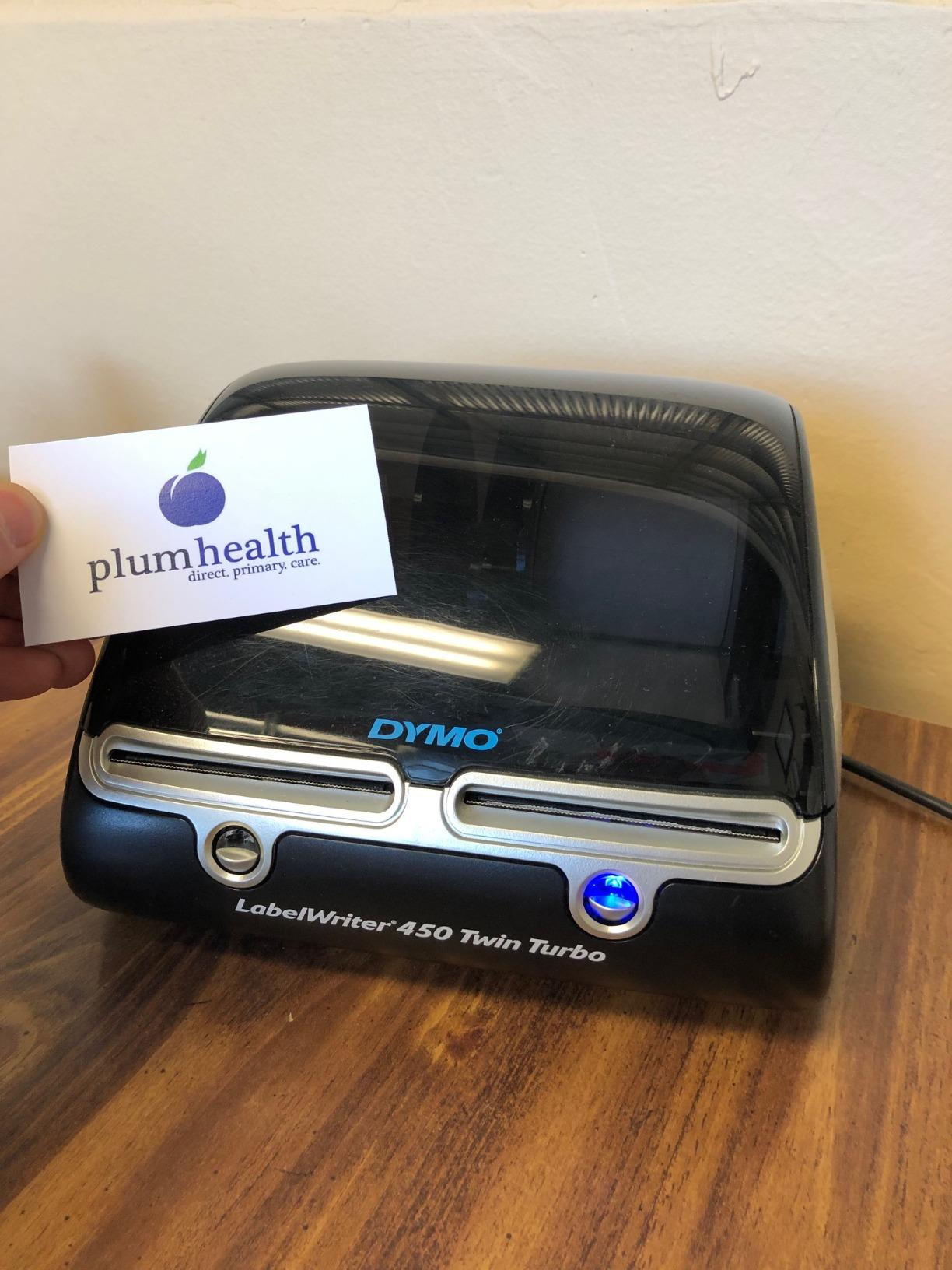 DYMO Label Printer, Label Writer 450 Twin Turbo, Direct Thermal Printer - Fast Printing, Home & Office Organization, Great for Labeling, Filing, Shipping, Mailing, Barcodes, and More customer photo 2