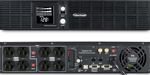 CyberPower OR2200PFCRT2U PFC Sinewave UPS Battery Backup | 2000VA/1540W, 8 Outlets, AVR, 2U Rack/Tower, UL Certified customer photo 1