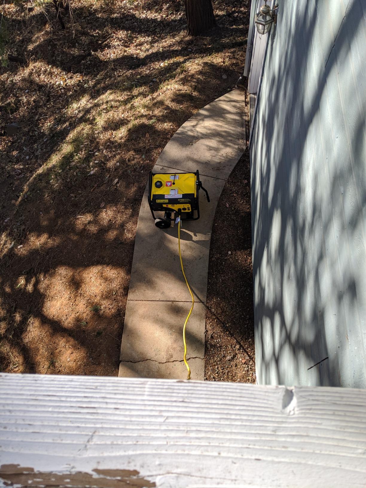 Champion Power Equipment 25-Foot 30-Amp 125-Volt Fan-Style Generator Extension Cord (L5-30P to three 5-15R) customer photo 1