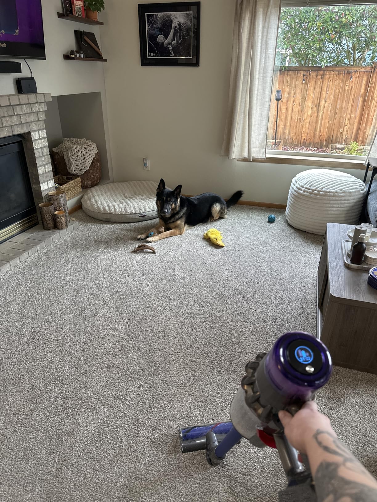 Dyson V11 Origin Cordless Vacuum, 185AW, 3 Power Modes, Up to 60 Minutes,² Deep Cleans Hard Floors and Carpets, Detangles pet Hair, Converts to Handheld customer photo 2