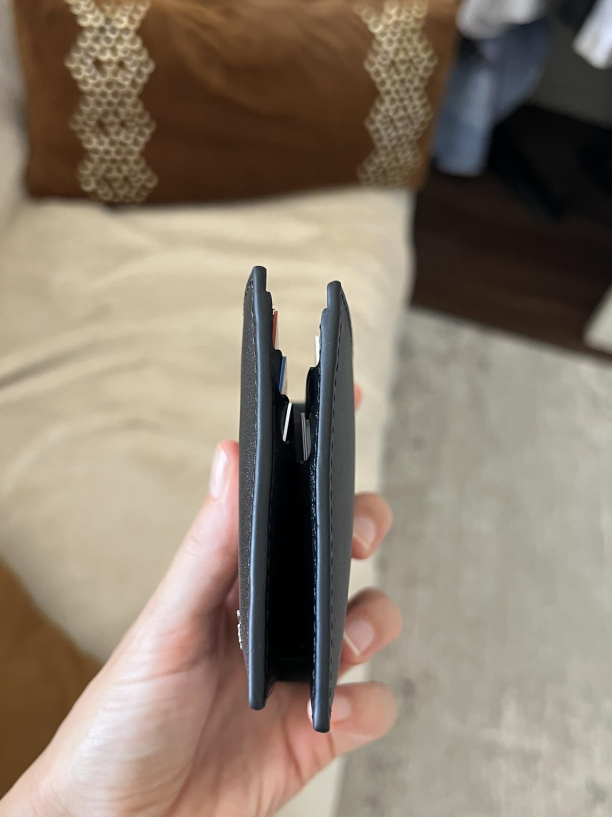 Men's Fitzgerald Small Billfold Wallet customer photo 2