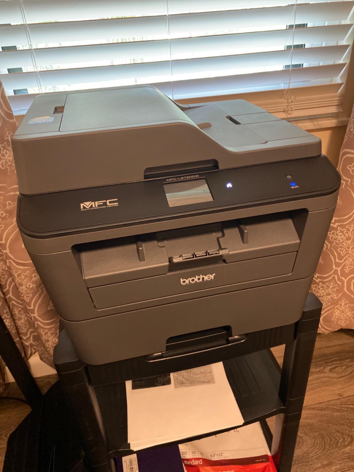 Brother Monochrome Laser Printer, Compact All-in One Printer, Multifunction Printer, MFCL2720DW, Wireless Networking and Duplex Printing customer photo 1