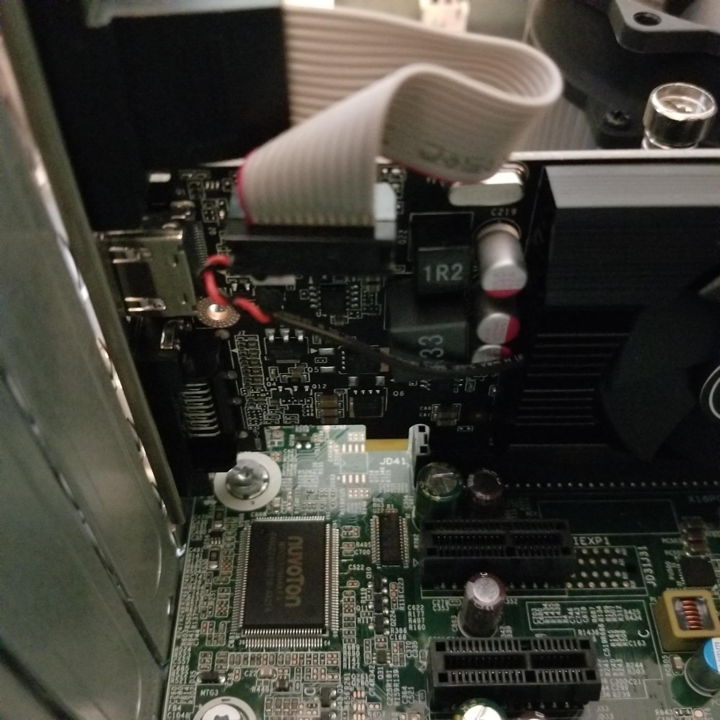 MSI Gaming GeForce GT 710, Graphics Card, Desktop, HDMI/VGA/DVI - 2GB GDRR3 64-bit HDCP Support DirectX 12 OpenGL 4.5 Single Fan Low Profile, Nvidia customer photo 2
