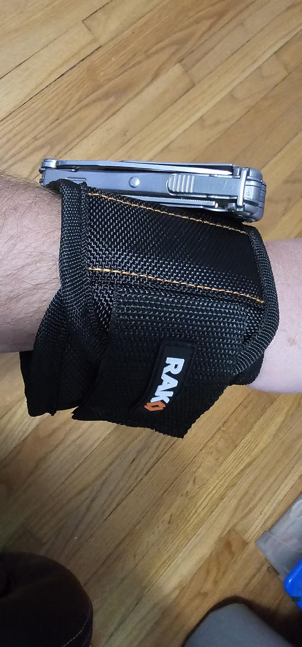 RAK Magnetic Wristband for Tools - Premium Tool Belt for Holding Screws Nails with Powerful Magnets customer photo 2
