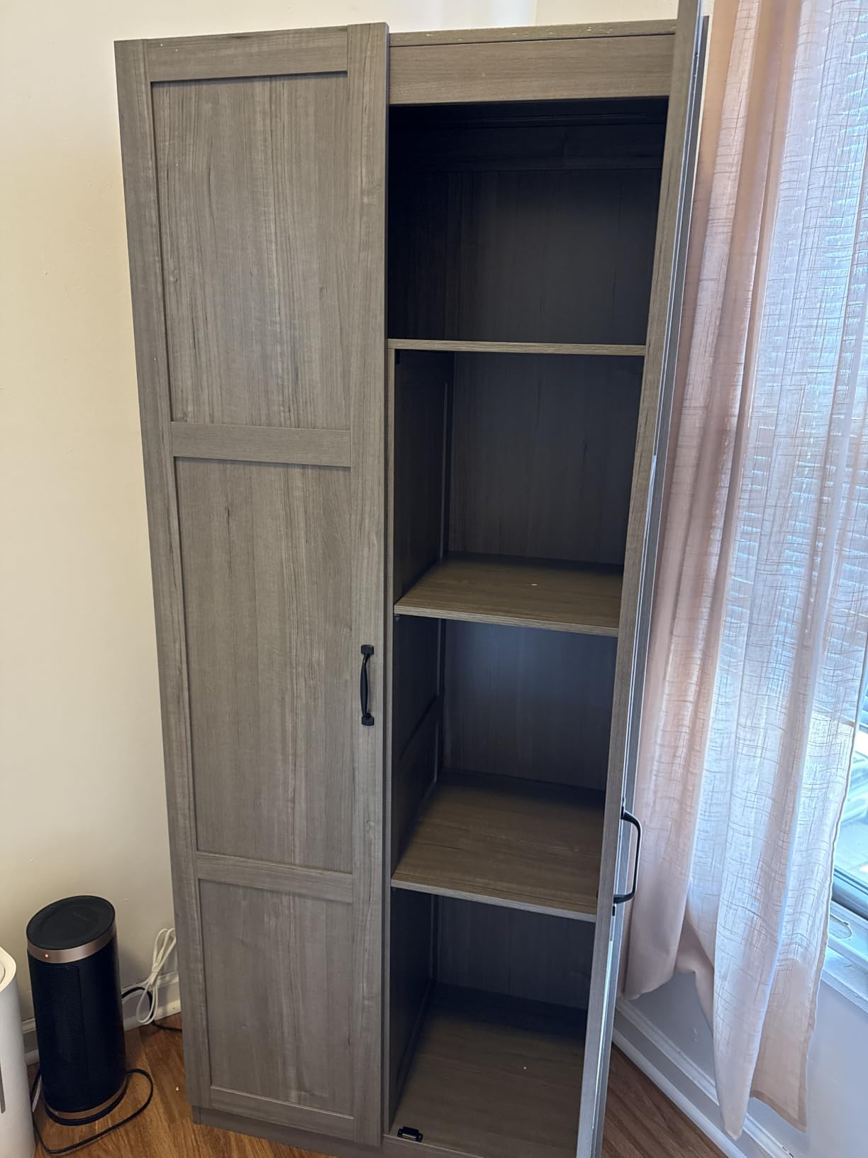 Sauder Select Storage Cabinet / Pantry Cabinets, White Finish customer photo 1