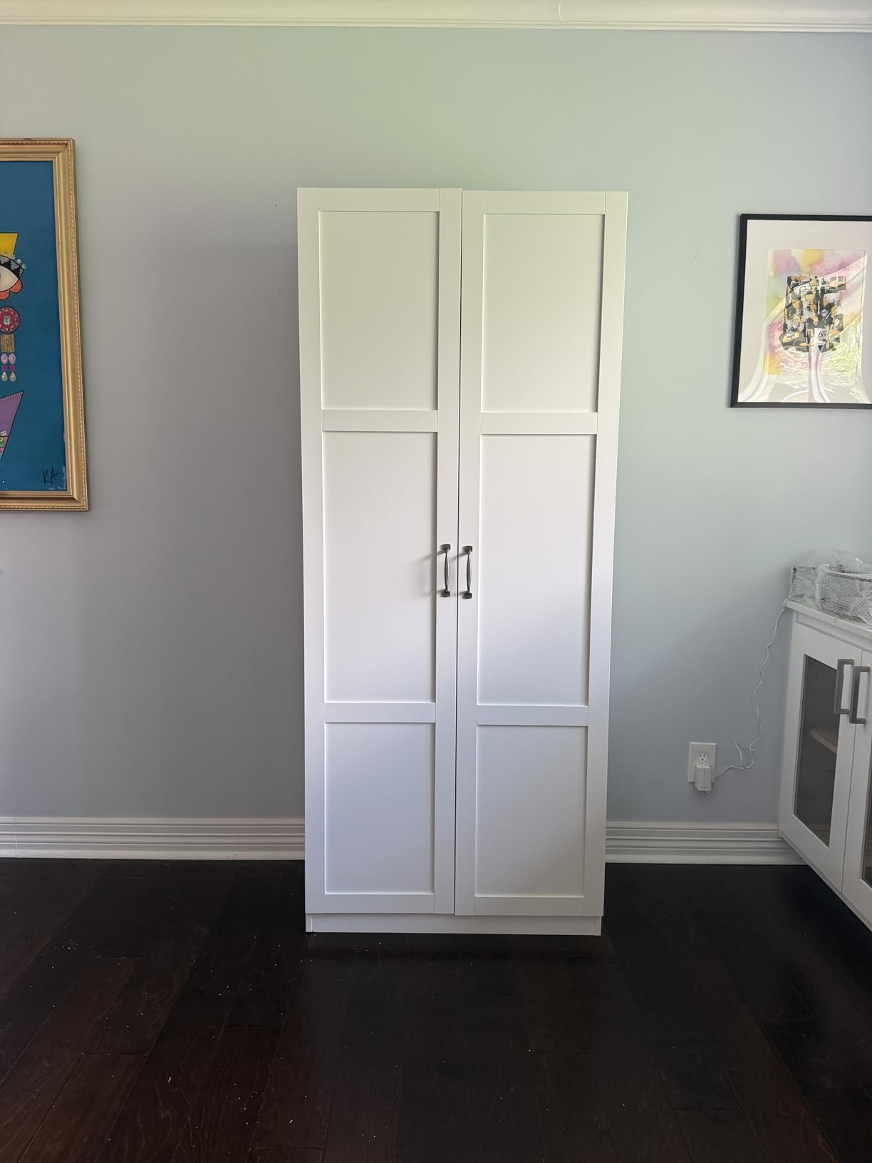 Sauder Select Storage Cabinet / Pantry Cabinets, White Finish customer photo 2