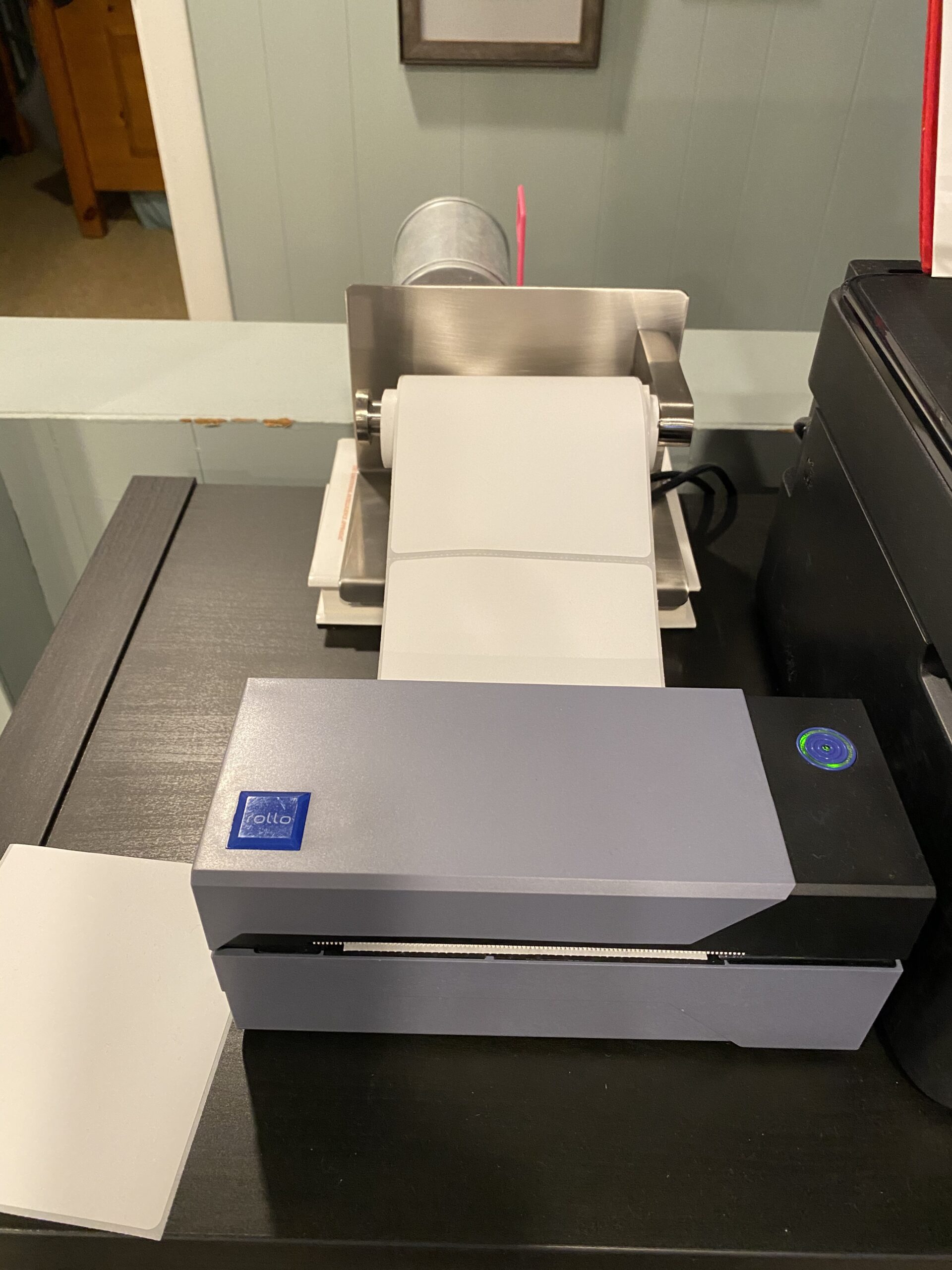 Rollo USB Shipping Label Printer - Commercial Grade 4x6 Thermal Label Printer for Shipping Packages - High Speed Custom Sticker Label Maker for Small Business - Supports Windows & Mac customer photo 1