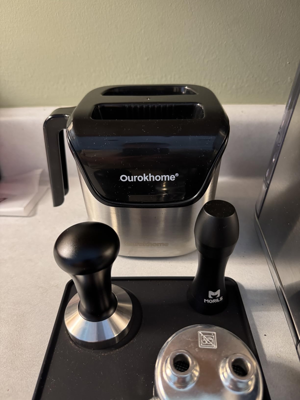 LuxHaus 51mm Espresso Tamper - Premium Barista Coffee Tamper with 100% Flat Stainless Steel Base customer photo 2