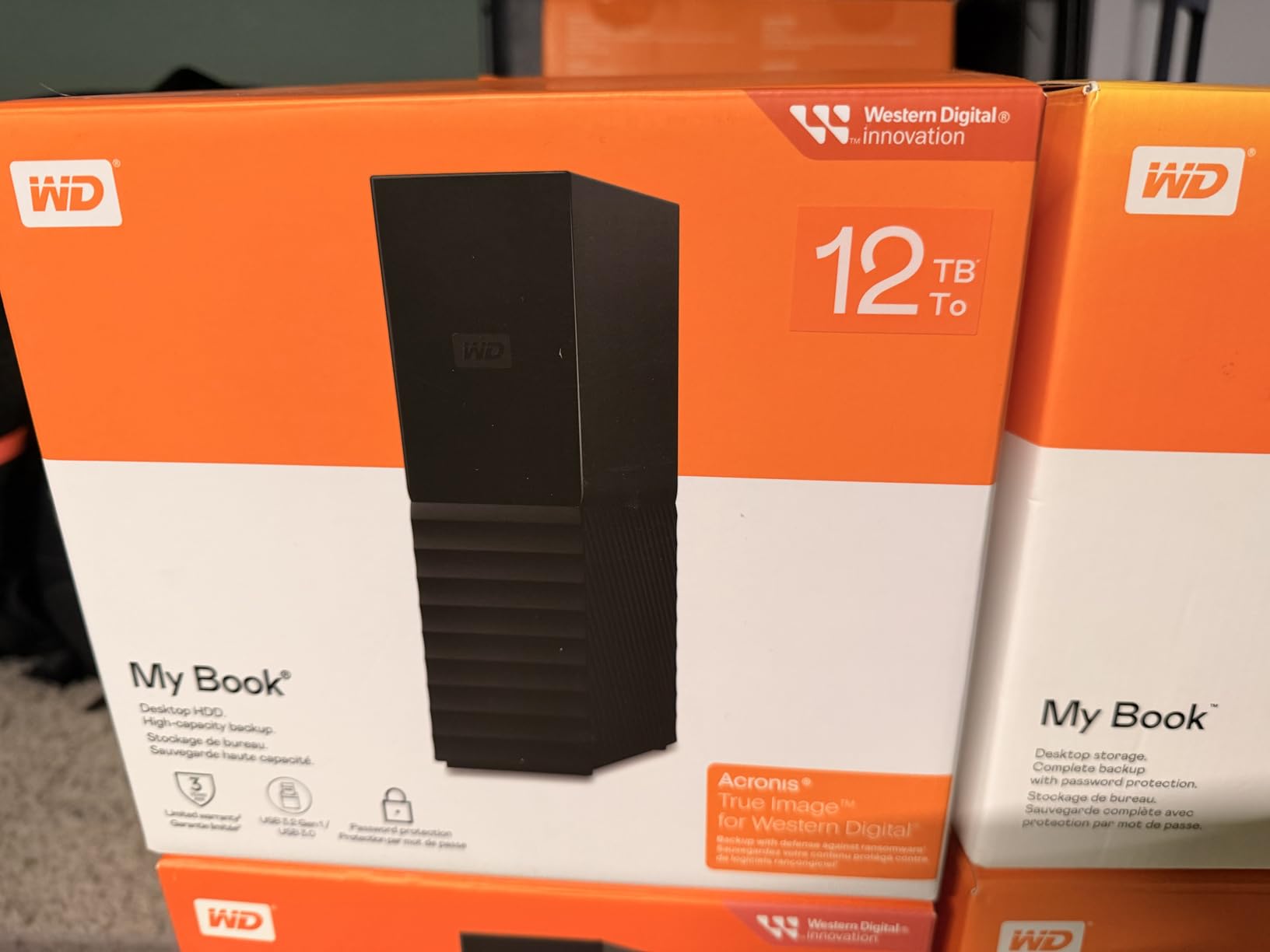 WD 16TB My Book Duo Desktop RAID External Hard Drive HDD, USB 3.1, With Password Protection and Auto Backup Software - WDBFBE0160JBK-NESN customer photo 1