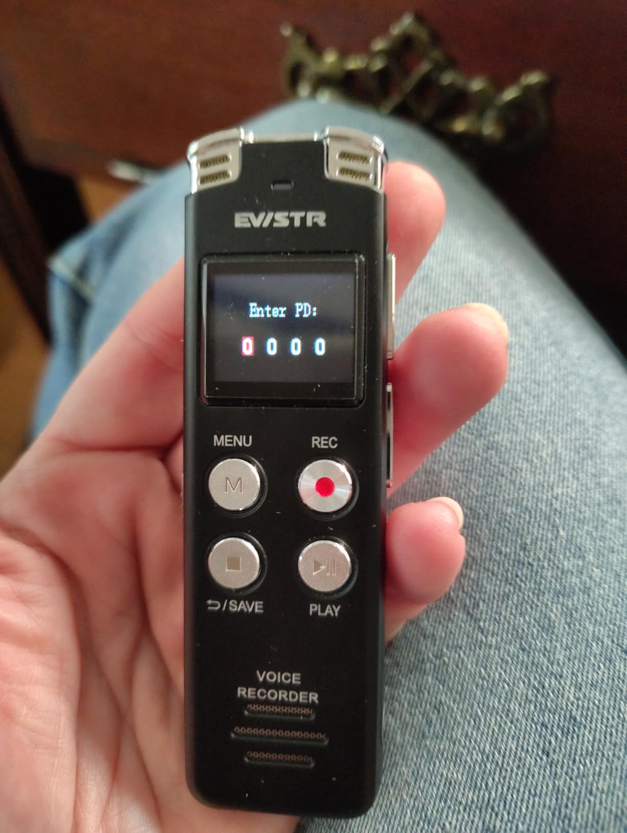 64GB Digital Voice Recorder with Playback: Voice Activated Recorders for Lectures Meetings Interviews - EVISTR Dictaphone Recording Device Tape Recorder Portable Mini, Audio Recorder with USB, MP3 customer photo 2