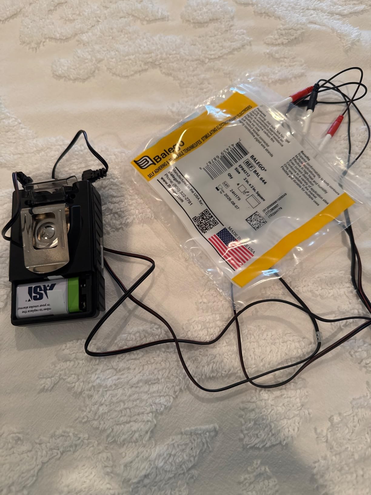 Balego EMS Digital Neuromuscular NMES Stimulator OTC customer photo 2