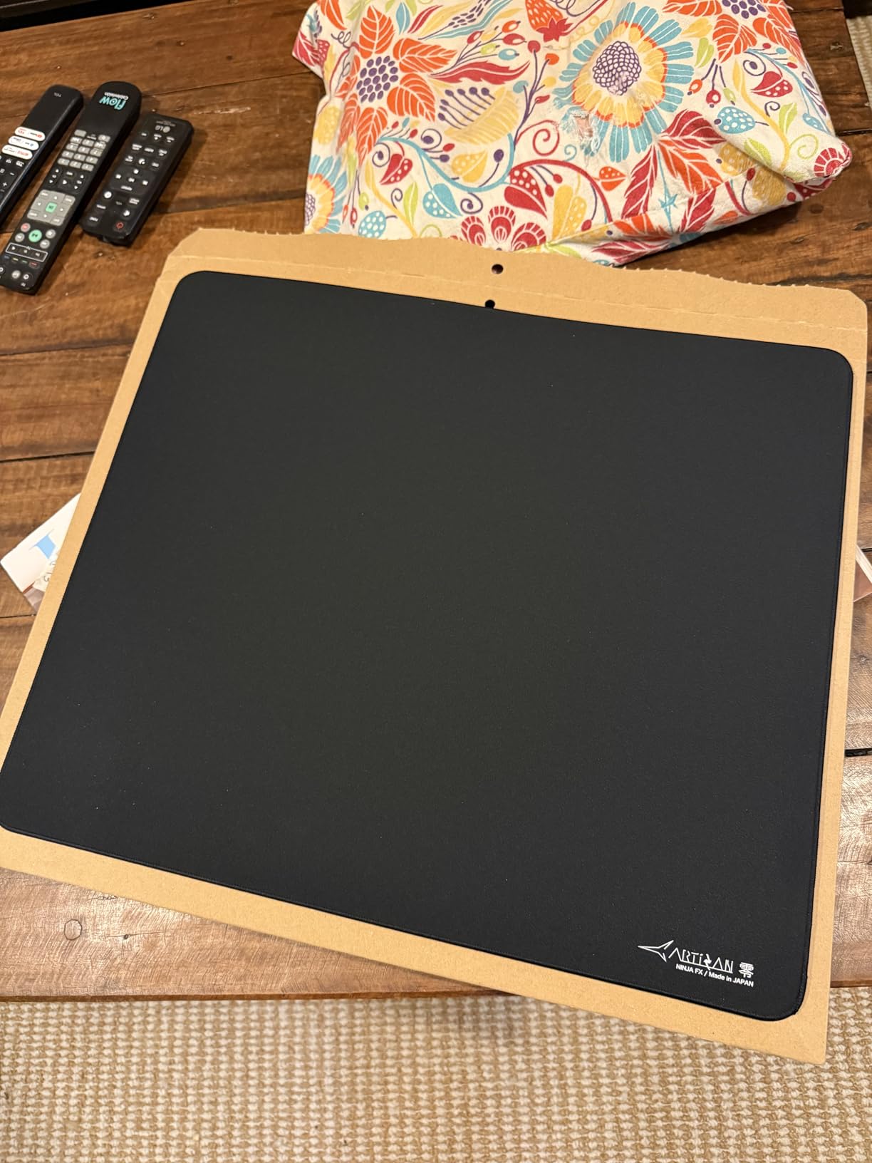ARTISAN Zero Gaming mouse pad, (Black/XL) [FX-ZR-SF-XL] FX Soft (Japan Import) customer photo 2