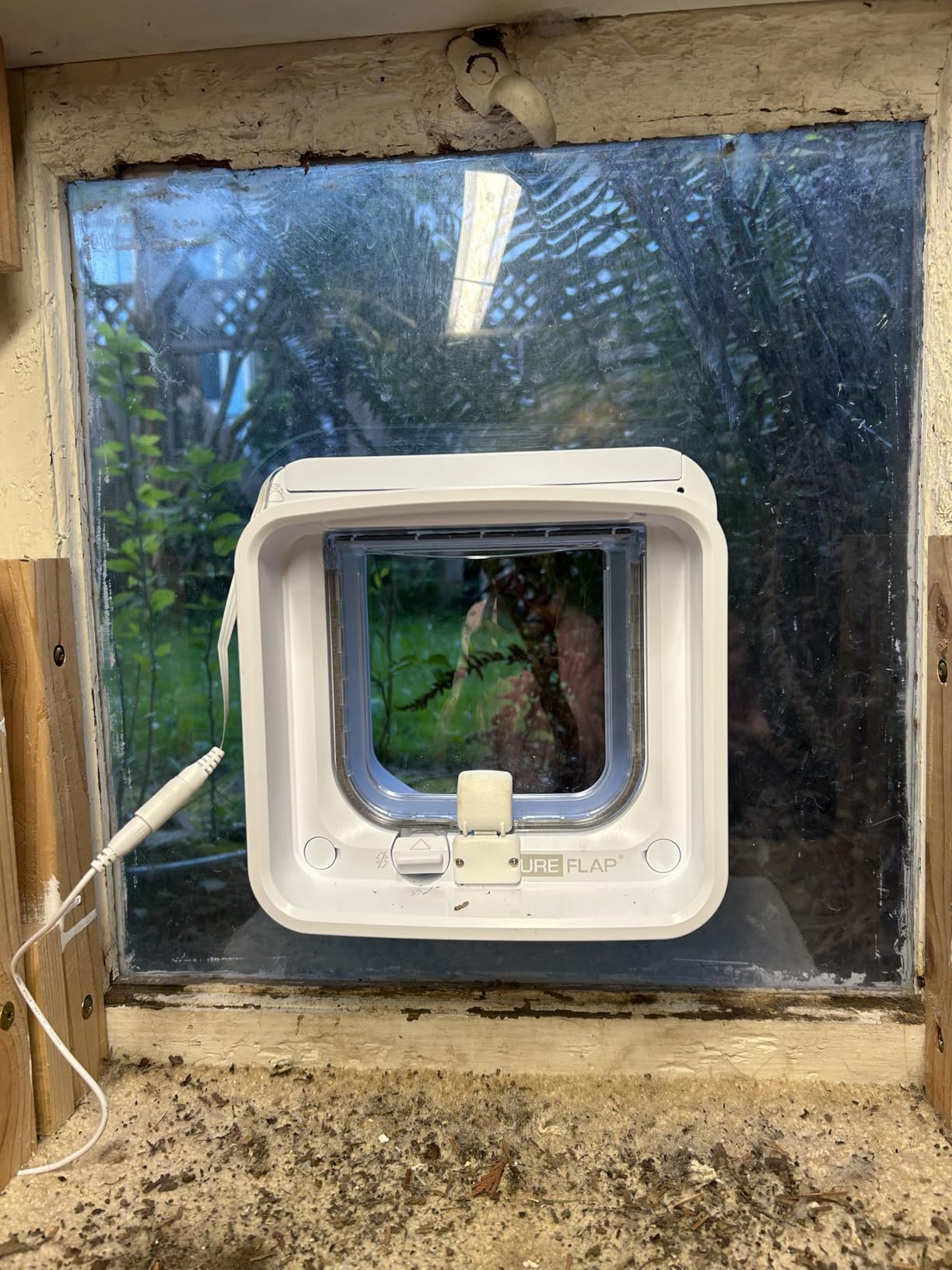 SureFlap Microchip Cat Door Connect with Hub Bundle - Door Opening: The Microchip Cat Door Flap Opening is 5 5/8
