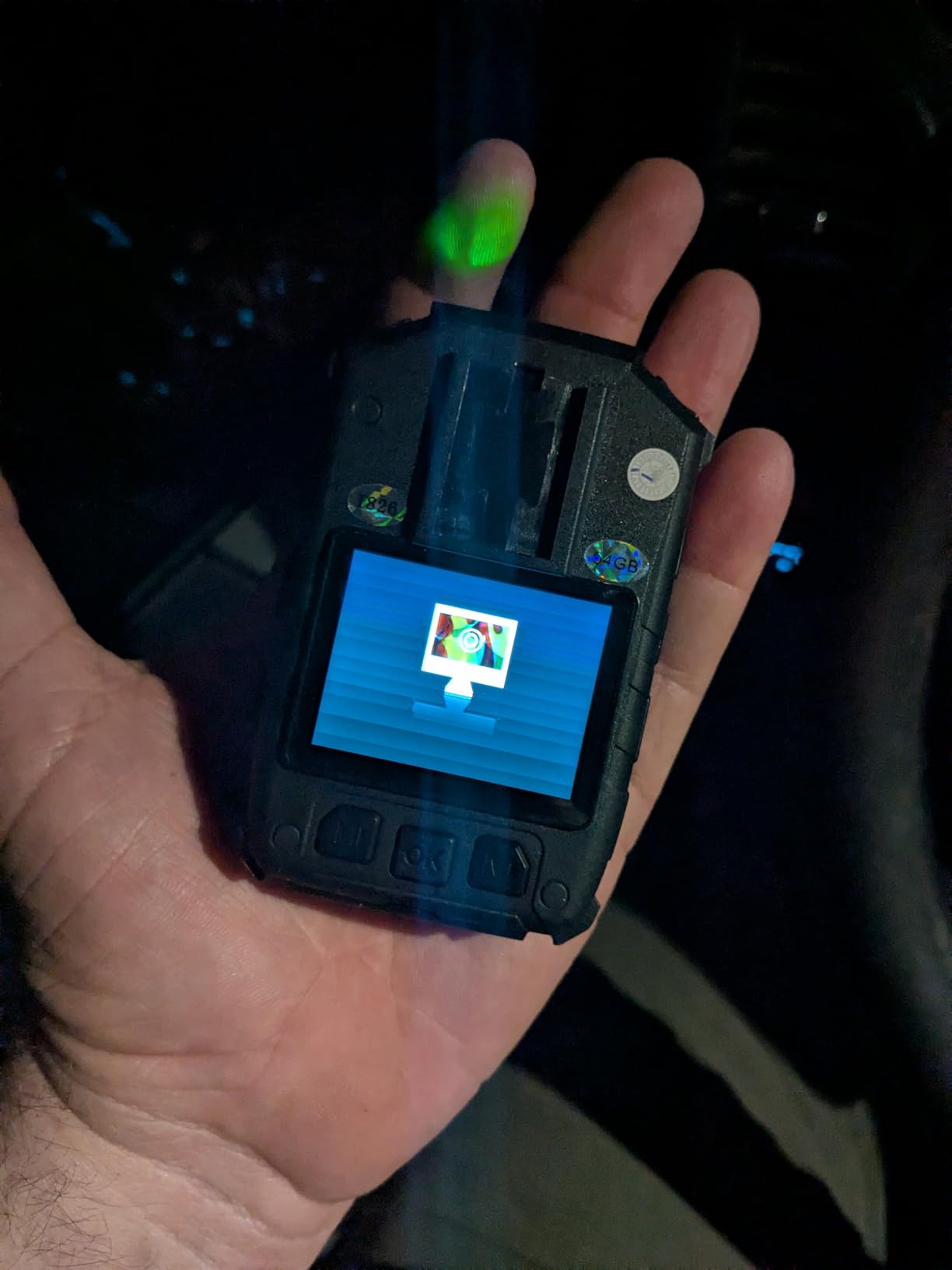 1296P HD Police Body Camera,64G Memory,CammPro I826 Premium Portable Body Camera,Waterproof Body-Worn Camera,Night Vision,GPS for Law Enforcement Recorder,Security Guards,Personal Use customer photo 1