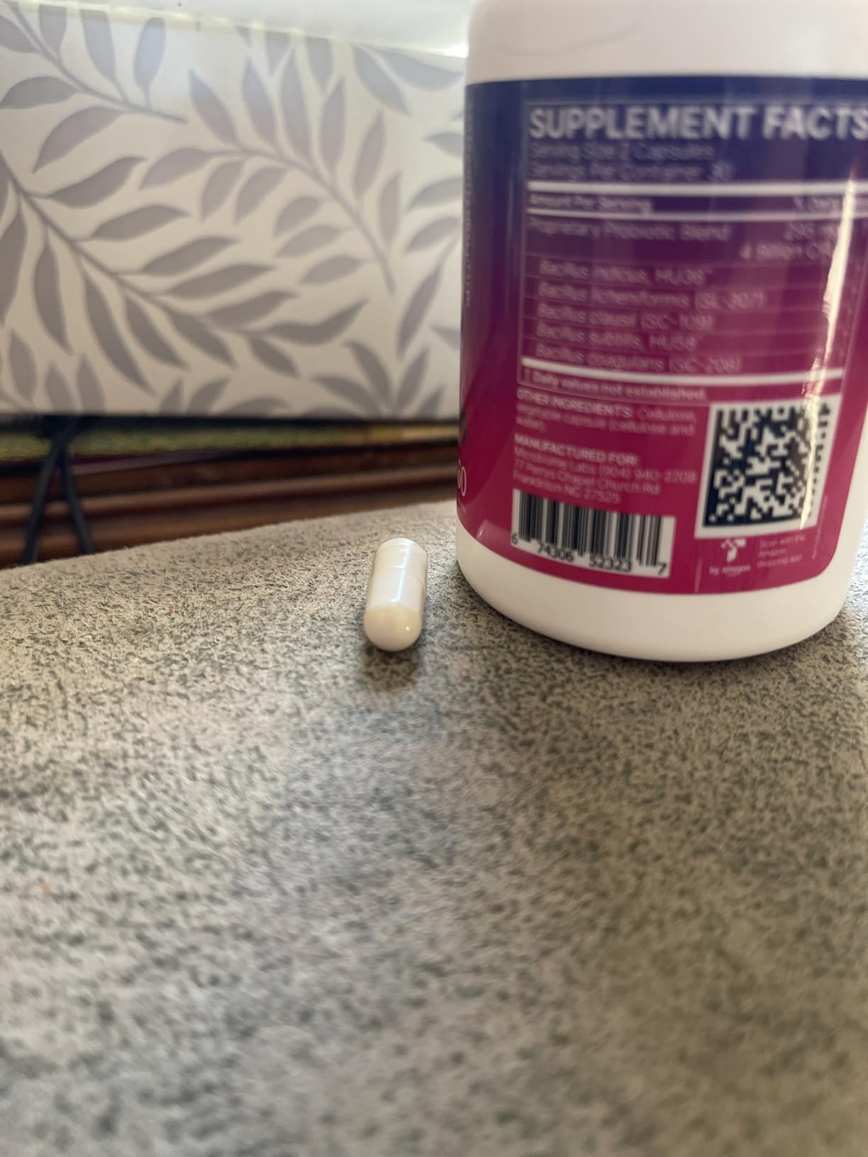 Microbiome Labs MegaSporeBiotic Probiotics for Women & Men - Spore-Based Probiotic for Gut Health & Digestive Support - Shelf-Stable, Travel-Friendly, Mens & Womens Probiotics (60 Capsules) customer photo 1