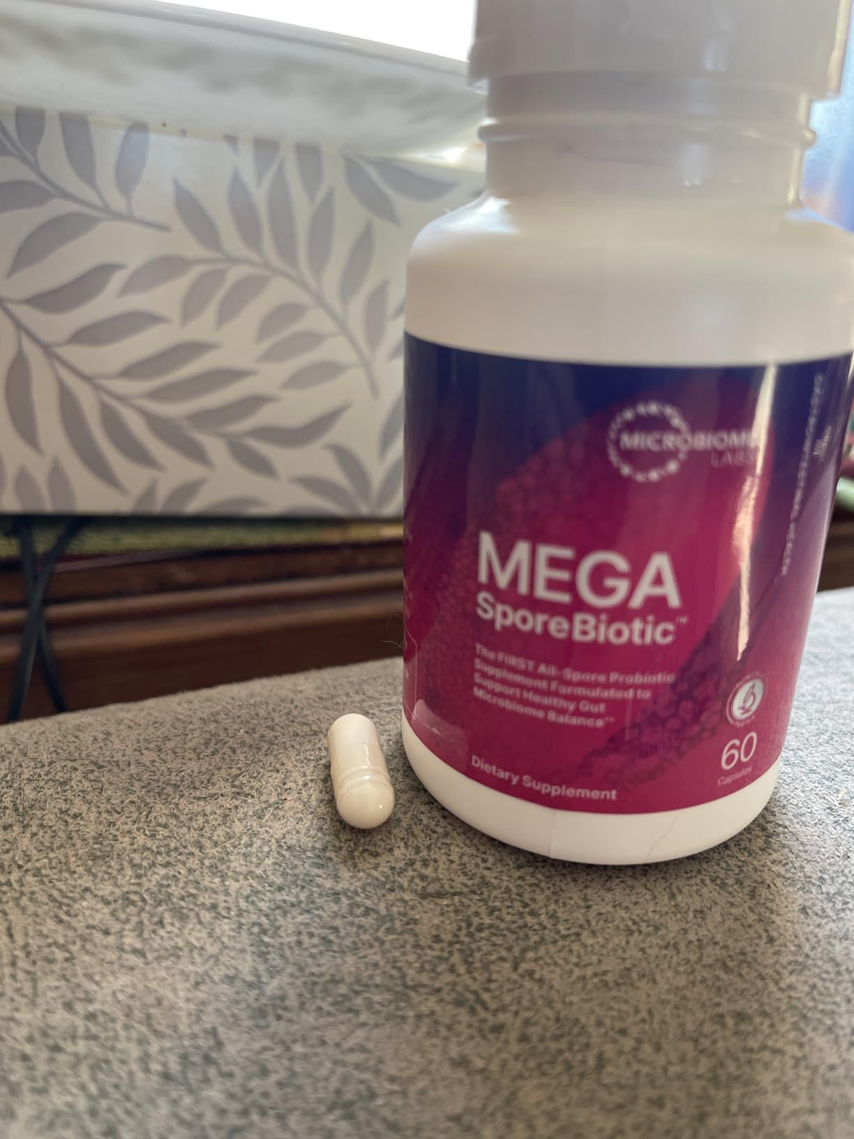 Microbiome Labs MegaSporeBiotic Probiotics for Women & Men - Spore-Based Probiotic for Gut Health & Digestive Support - Shelf-Stable, Travel-Friendly, Mens & Womens Probiotics (60 Capsules) customer photo 2