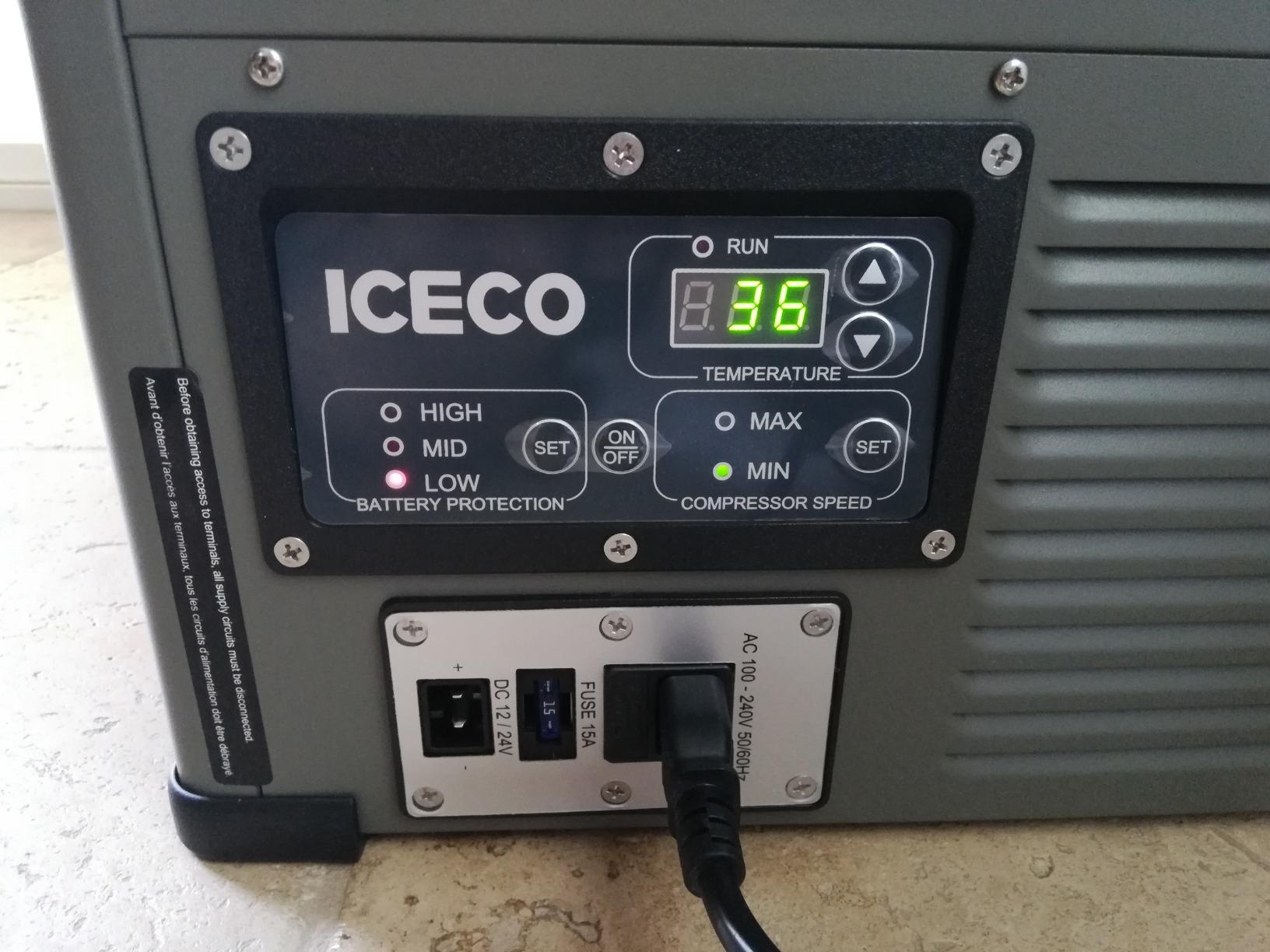 ICECO VL45 Portable Refrigerator with SECOP Compressor, 45Liters Platinum Compact Refrigerator, DC 12/24V, AC 110-240V, 0F to 50F, Home & Car Use (Without Insulated Cover) customer photo 1