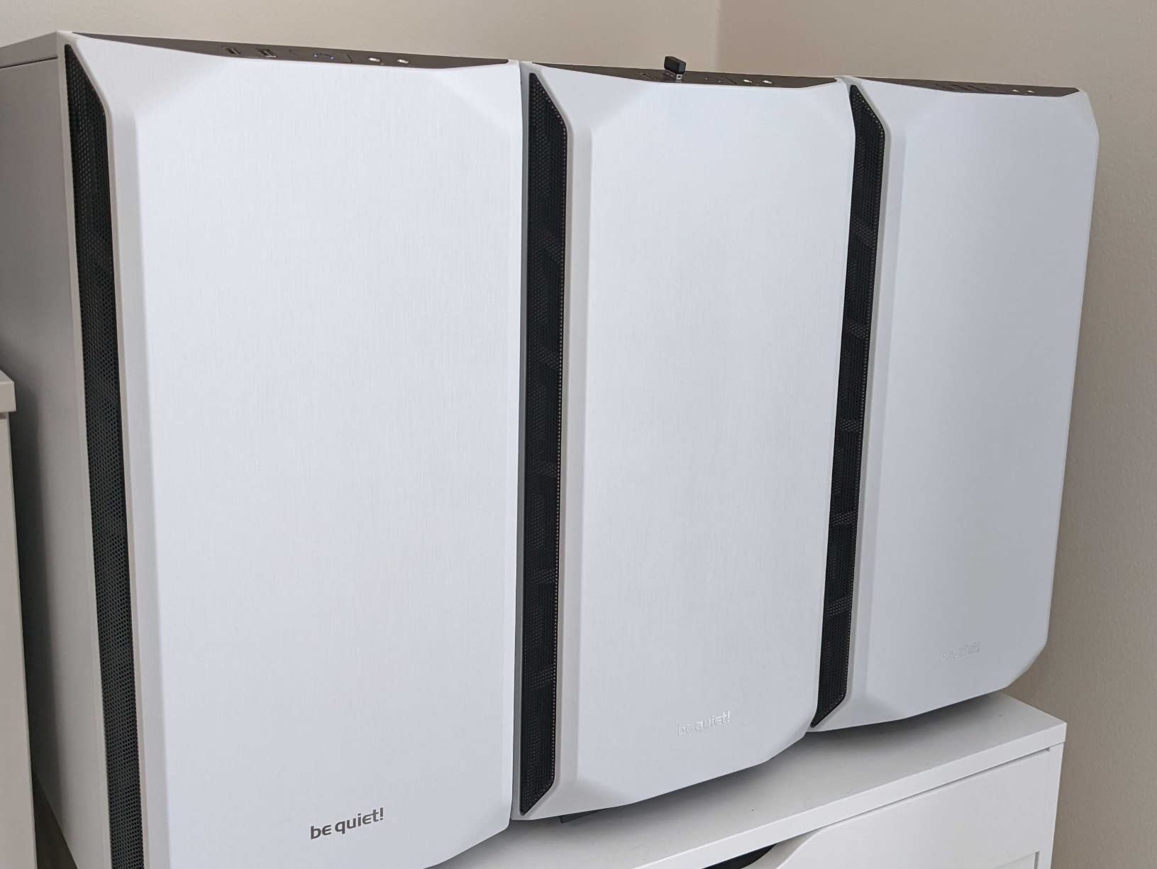 be quiet! Pure Base 500 ATX Midi Tower PC Case | Two Pre-Installed Silent Wings 2 Fans | White | BG035 customer photo 1