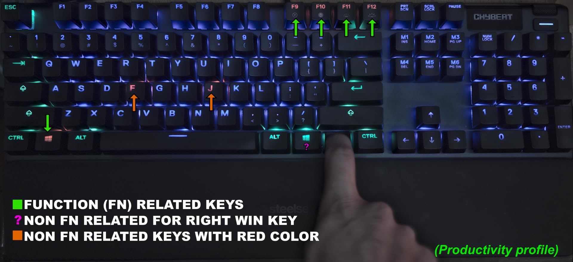 SteelSeries USB Apex 5 Hybrid Mechanical Gaming Keyboard - Per-Key RGB Illumination - Aircraft Grade Aluminum Alloy Frame - OLED Smart Display (Hybrid Blue Switch) customer photo 2