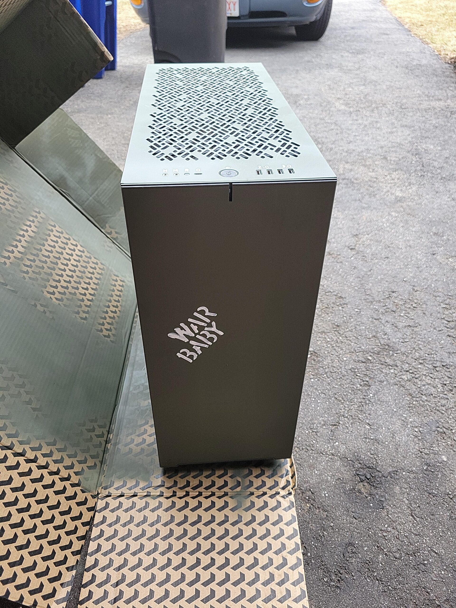 Fractal Design Define 7 XL Black Solid Brushed Aluminum/Steel E-ATX Silent Modular Full Tower Computer Case customer photo 2
