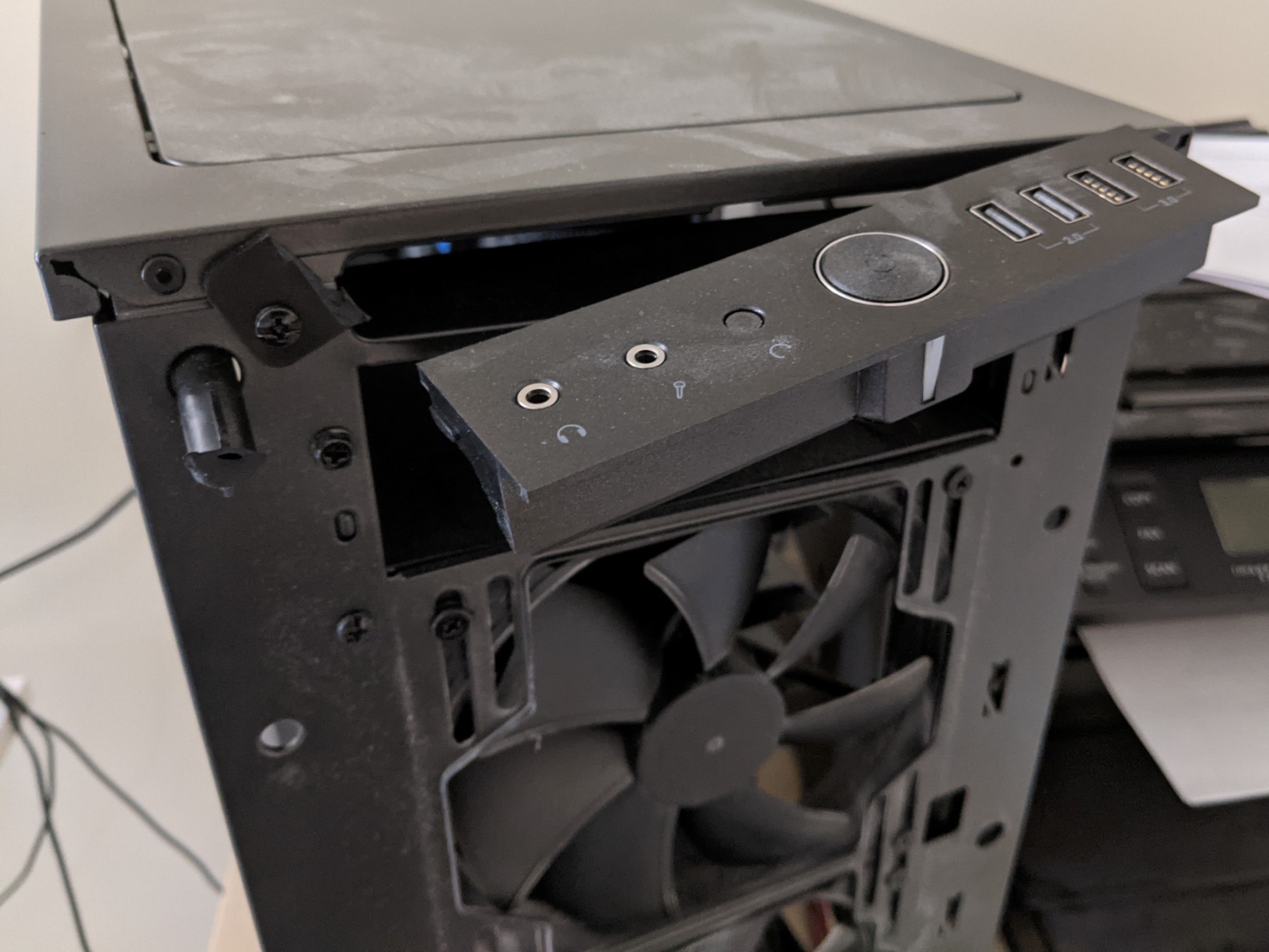 Fractal Design Define 7 Black Brushed Aluminum/Steel E-ATX Silent Modular Dark Tempered Glass Window Mid Tower Computer Case customer photo 2