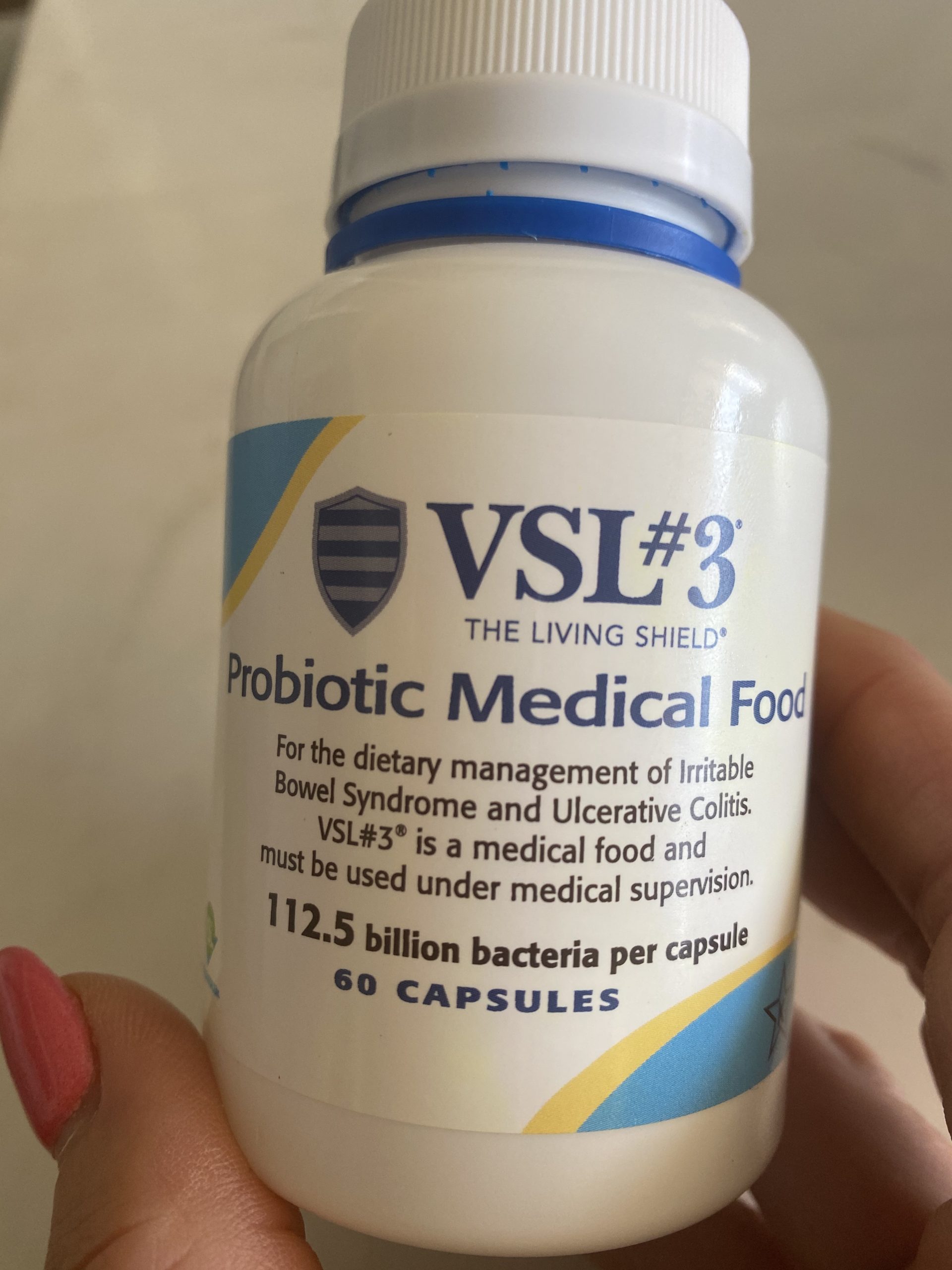 VSL#3 Probiotics for Digestive Health, IBS & UC Symptoms - 112.5B CFUs, High-Potency, Multi-Strain, Live, Refrigerated Probiotic, Medical Food for Gut Health Support in Men & Women, 120 Capsules customer photo 2