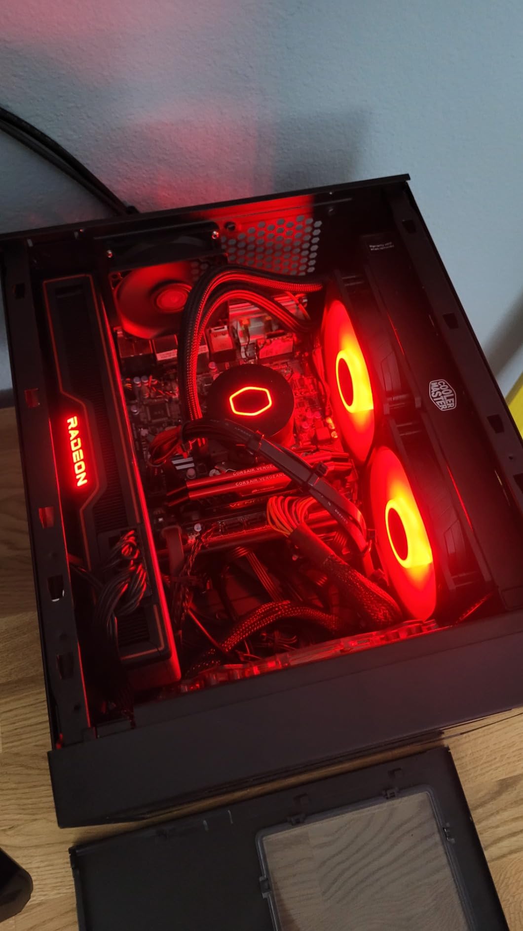 CoolerMaster MasterLiquid ML240L RGB V2, Close-Loop AIO CPU Liquid Cooler, Gen3 Dual Chamber Pump, 240mm Radiator, SickleFlow 120 PWM ARGB, AMD Ryzen AM5/AM4, Intel LGA1700/1200 (MLW-D24M-A18PC-R2) customer photo 2
