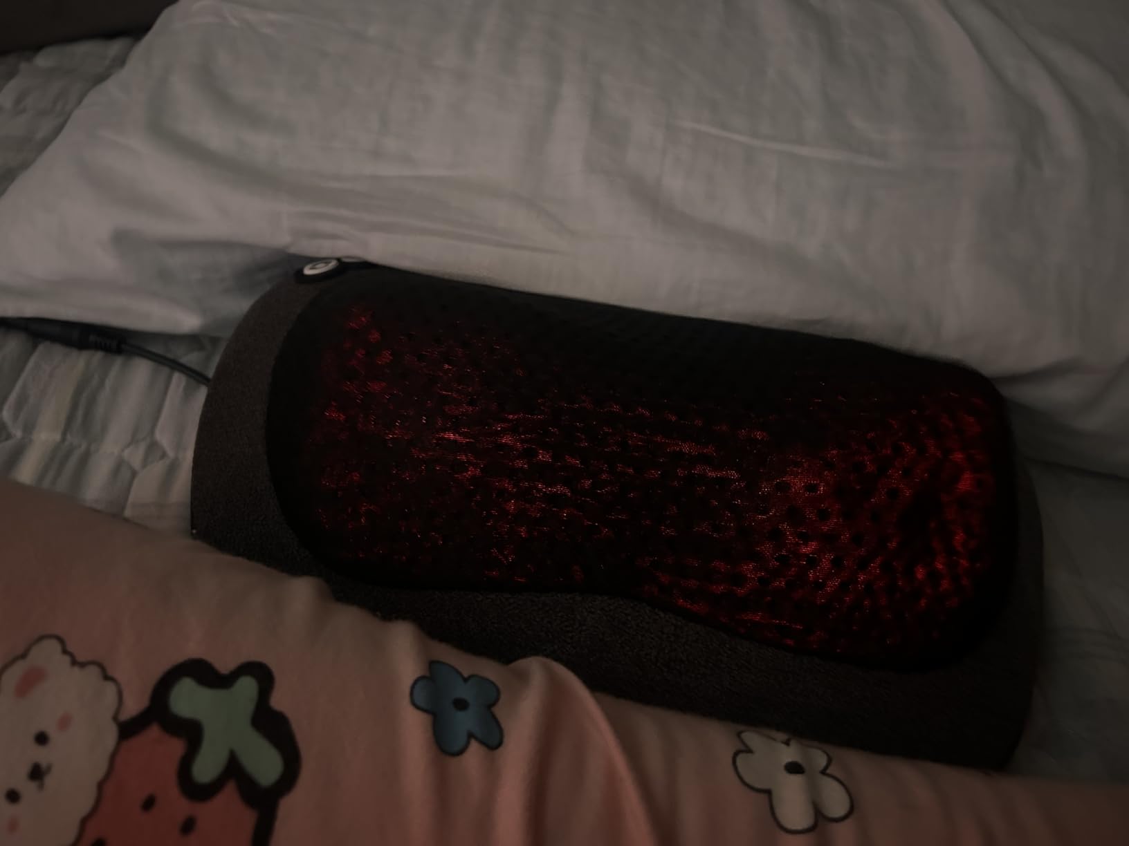 VIKTOR JURGEN Shiatsu Back Massager with Heat for Pain Relief, Gray customer photo 1