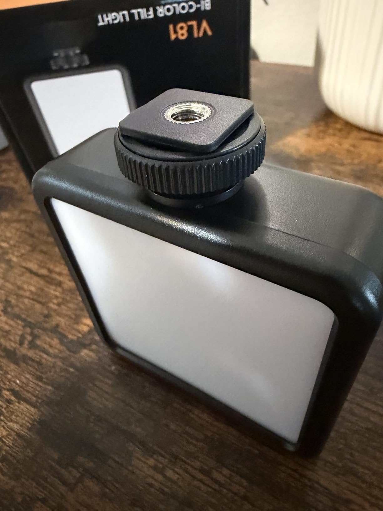 ULANZI VL-81 3000mAh Bi-Color LED Video Light w Softbox - 3200K-5600K+CRI95 Rechargeable Camera Light, 3 Cold Shoe Mount for DSLR/GoPro/Sony/Canon/iPhone, Vlog Filming TikTok Live & Photography customer photo 2