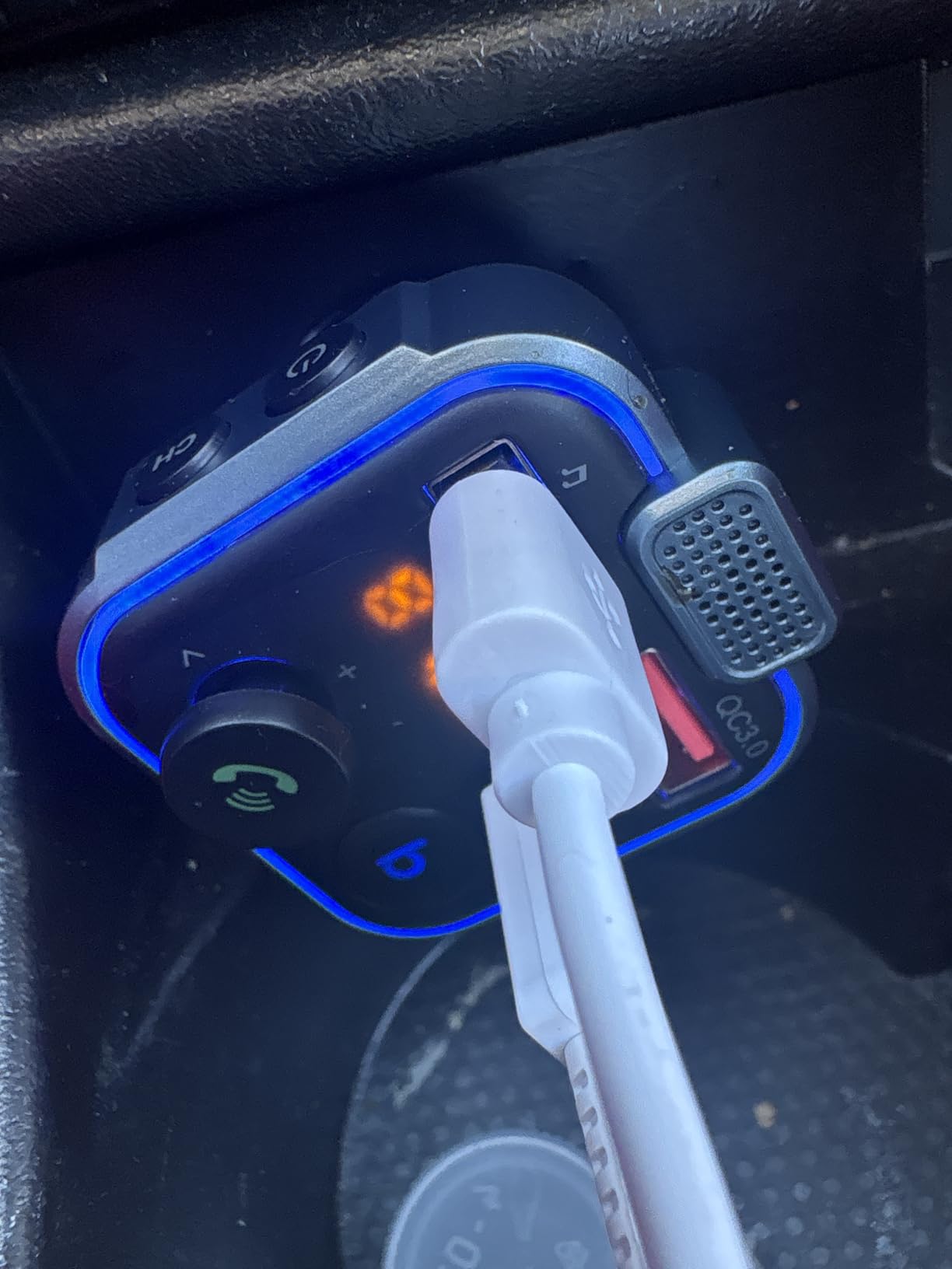 UNBREAKcable Bluetooth 5.3 FM Transmitter for Car Radio Adapter Charger customer photo 2