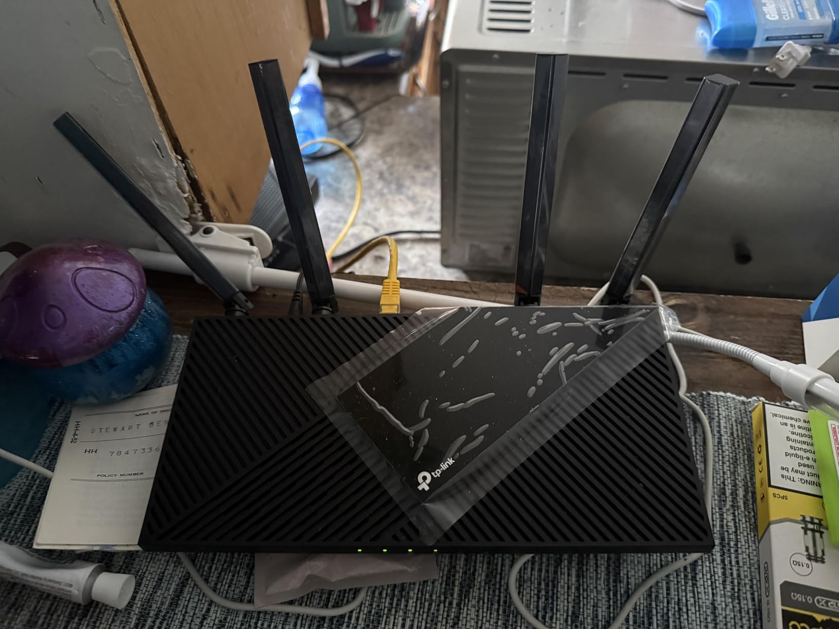 TP-Link AC1200 Gigabit Dual Band WiFi Router (Archer A6) | MU-MIMO Wireless Internet Router, 4 x Antennas, OneMesh and AP Mode, Long Range Coverage customer photo 1